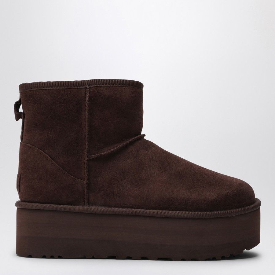 Ugg o1d2blof1024 Classic Mini Boot With Platform in Brown Size US 9 / IT 39 - 1 Thumbnail
