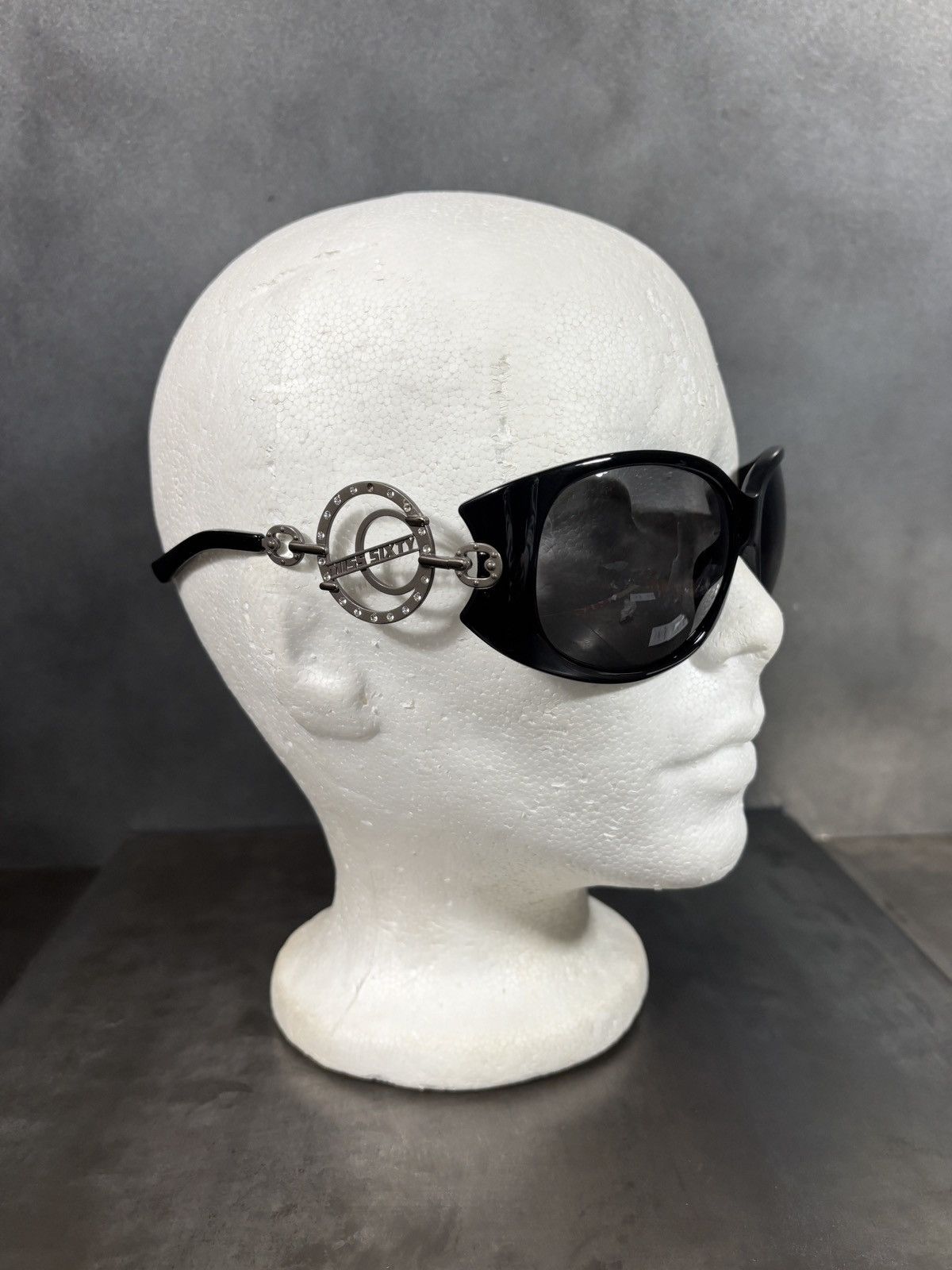 Miss Sixty Vintage Miss Sixty Sunglasses Y2K 2000s Oversized Rhinestone Size ONE SIZE - 21 Thumbnail