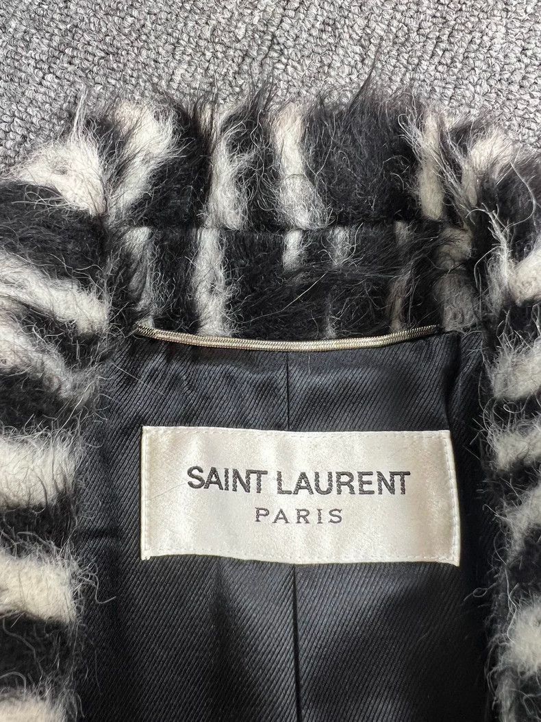 Saint Laurent Paris Saint Laurent Paris 18fw Zebra Fur Coat-2506 Size US M / EU 48-50 / 2 - 4 Thumbnail