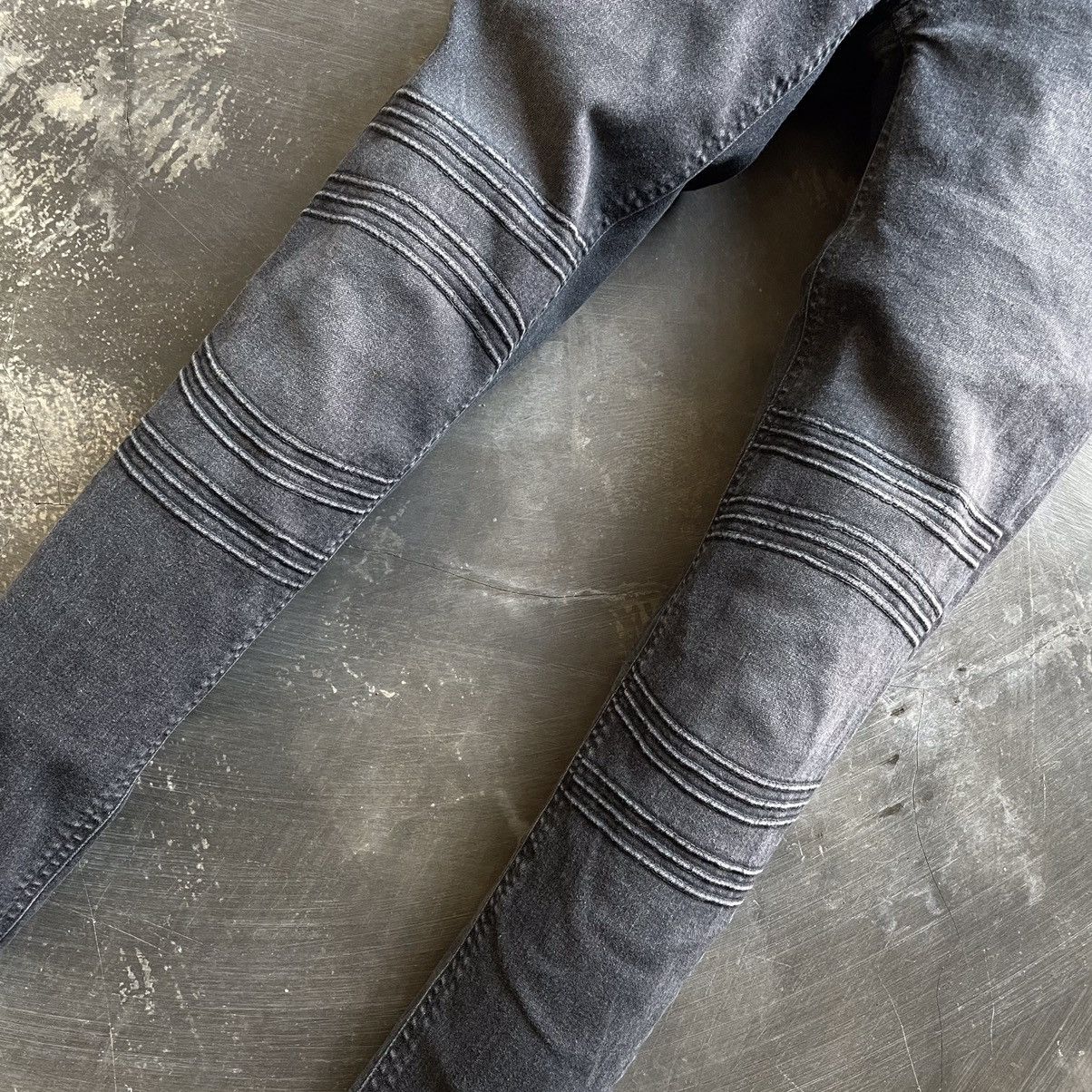 Hysteric Glamour × Japanese Brand Hysteric glamour charcoal grey denim long pants Size 28" / US 6 / IT 42 - 3 Thumbnail