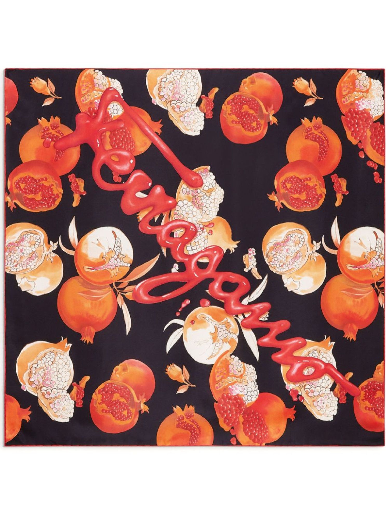 Salvatore Ferragamo o1s1rm1024 Size: 90x90 Cm / Scarf in Multicolor Size ONE SIZE - 2 Thumbnail