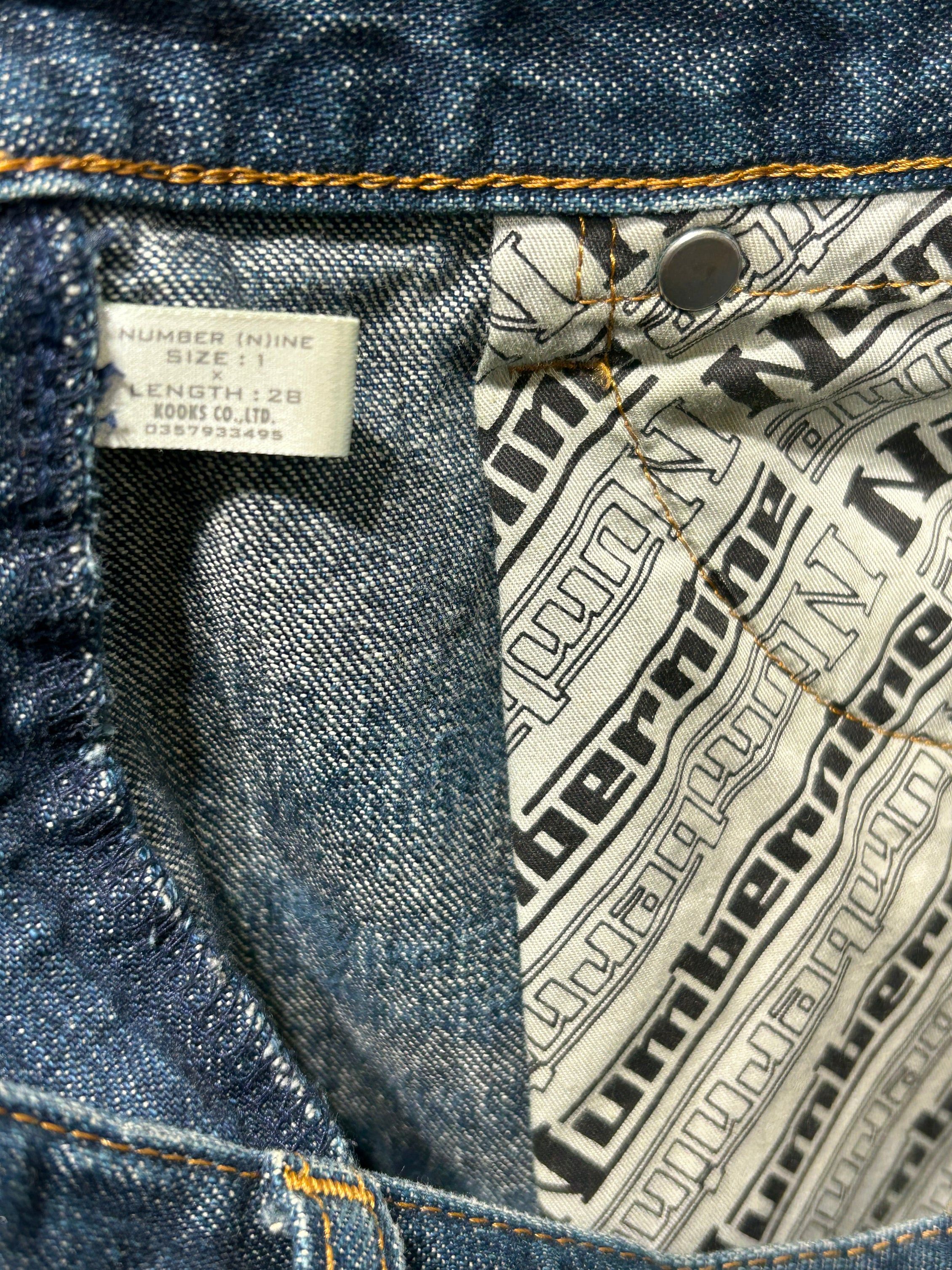 Number (N)ine Number Nine SS02 Modern Age Jeans Size US 30 / EU 46 - 3 Thumbnail