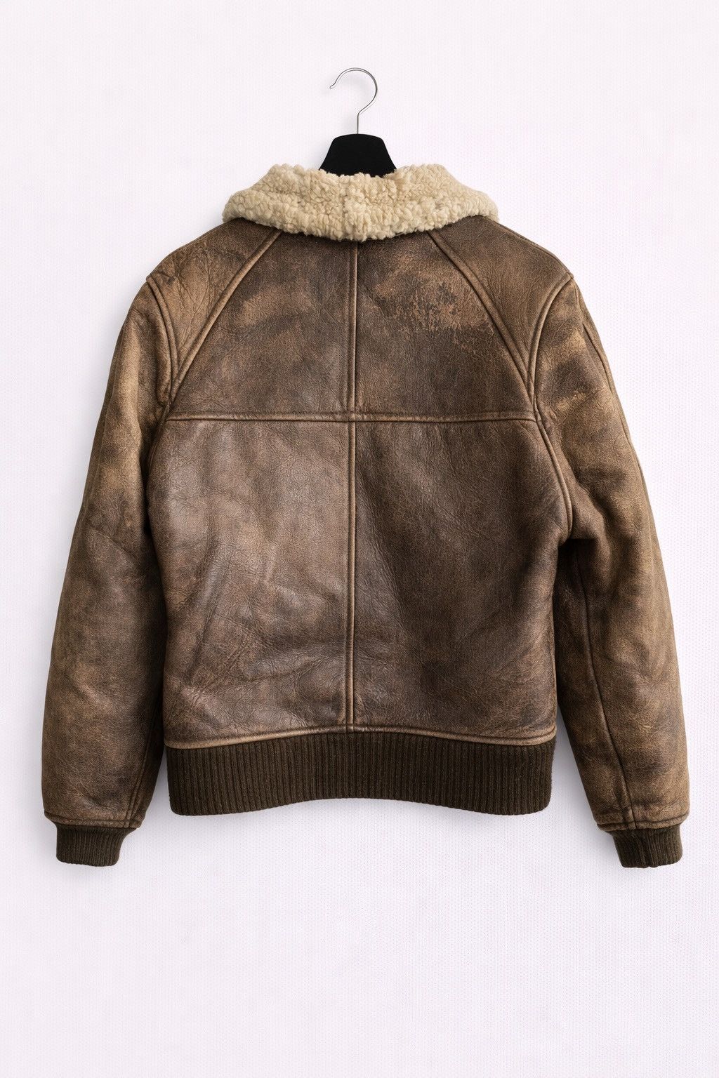 Avirex Vintage 80s AVIREX B-3 Shearling Flight Jacket | Distressed Size US S / EU 44-46 / 1 - 2 Thumbnail