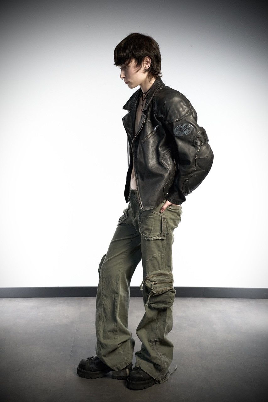 Kadoya Vintage Avant Garde Archive Armor Moto Leather Jacket Size US M / EU 48-50 / 2 - 4 Thumbnail