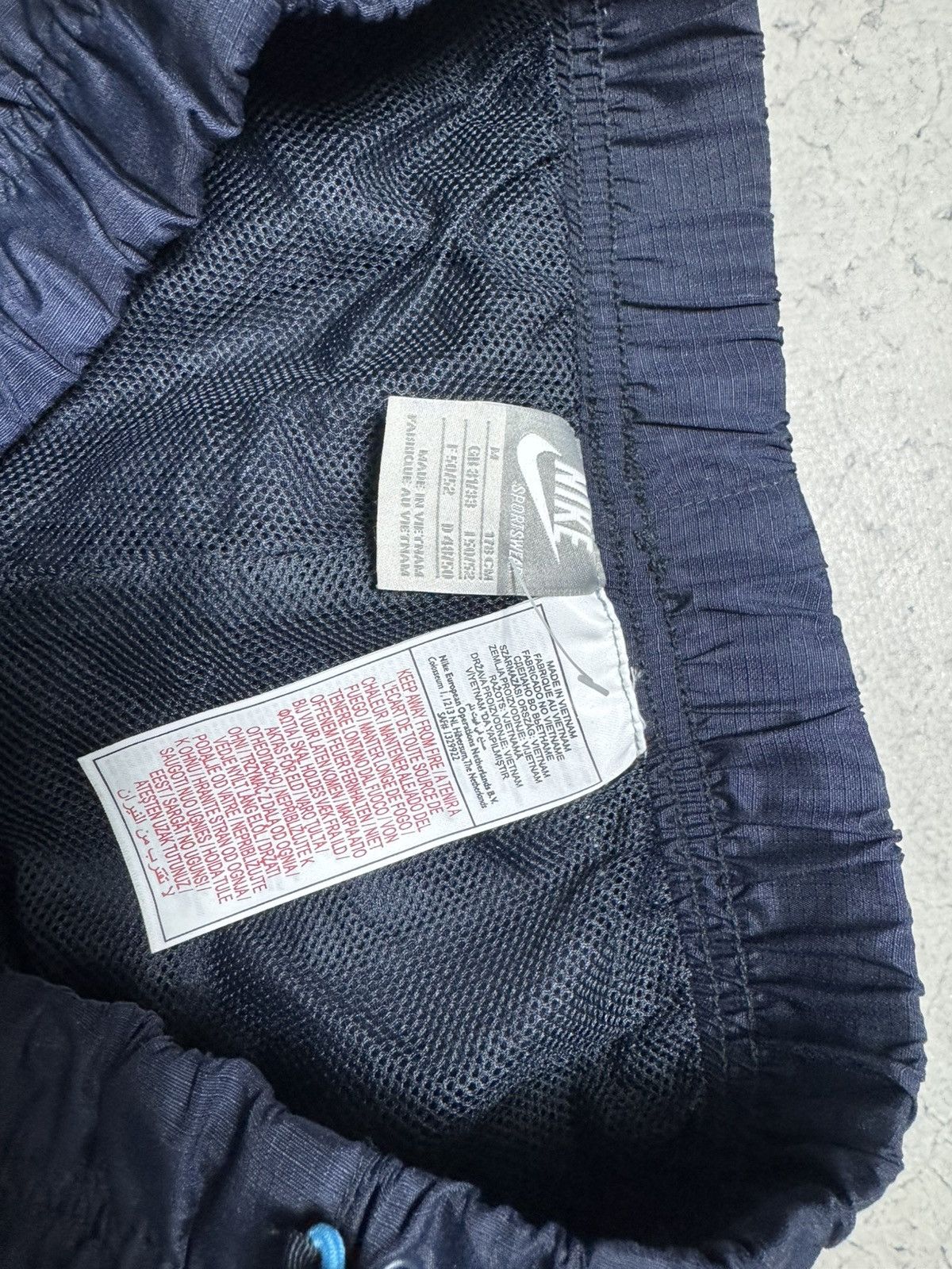 Nike Nike Premier Vintage Nylon Baggy Track Pants Swoosh Size M Size US 32 / EU 48 - 6 Thumbnail