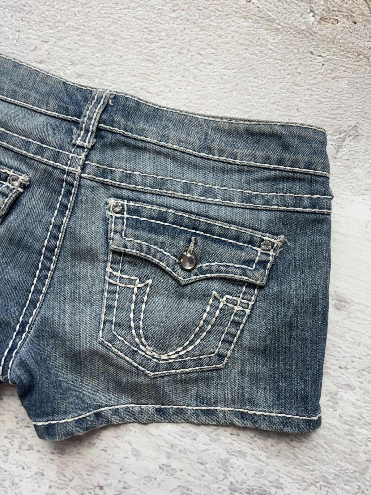 Other Micro mini denim vintage shorts Size 29" - 4 Thumbnail