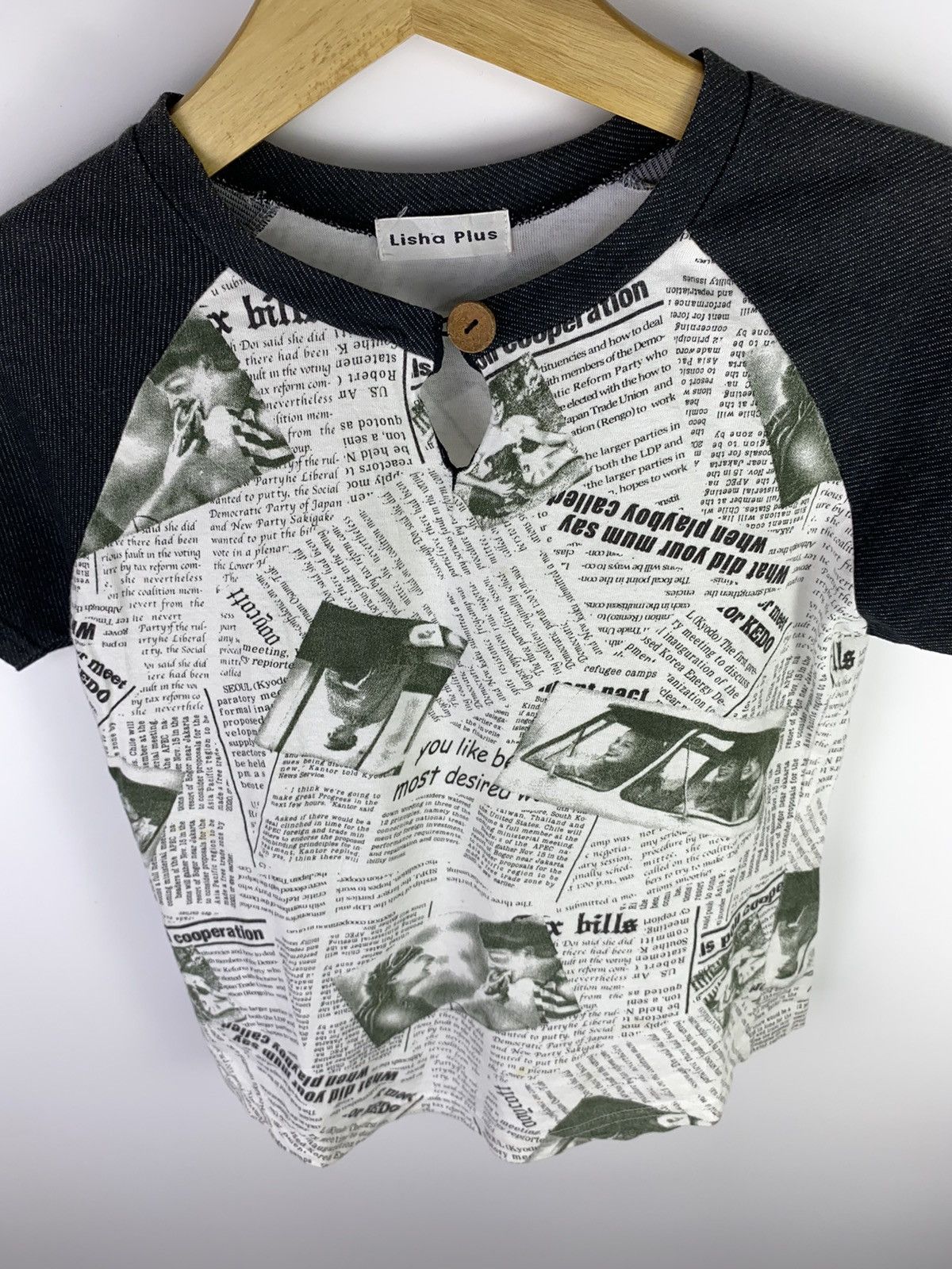 Hysteric Glamour × If Six Was Nine × Japanese Brand lisha plus newsspaper tee japanese brand Size US S / EU 44-46 / 1 - 3 Thumbnail