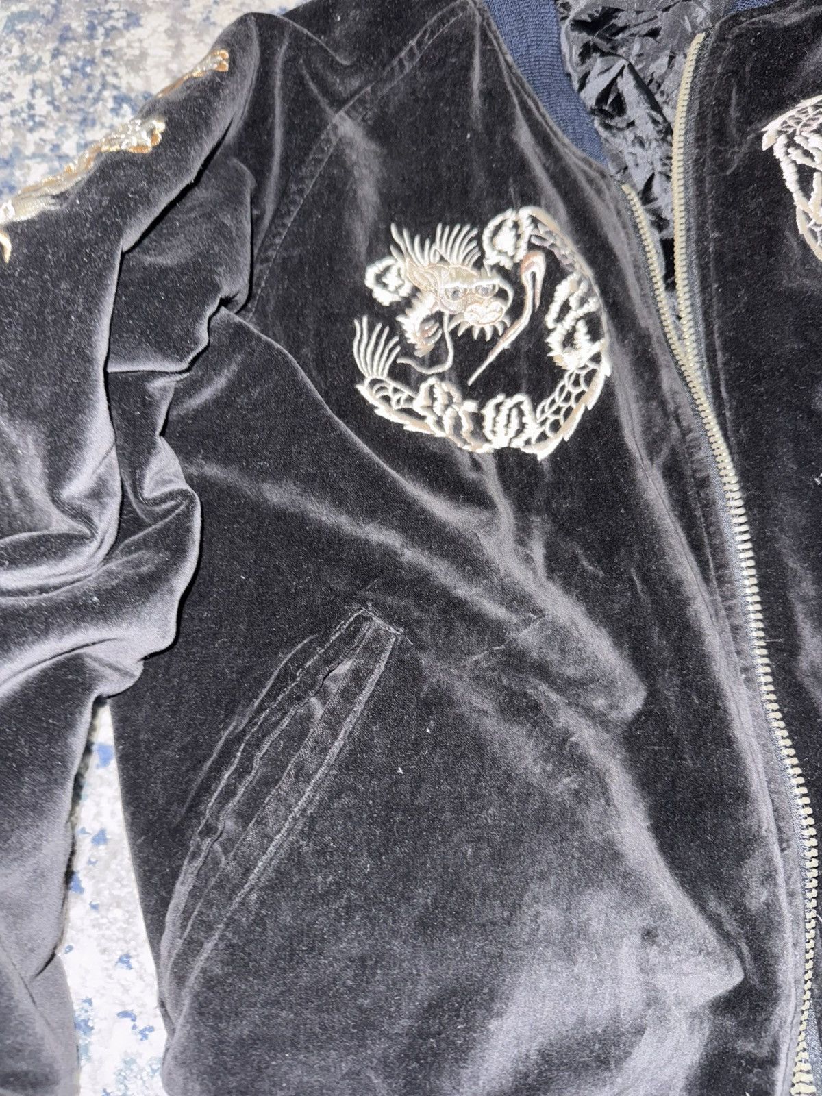 Japanese Brand Japanese Style Velour Jacket Size US M / EU 48-50 / 2 - 3 Thumbnail