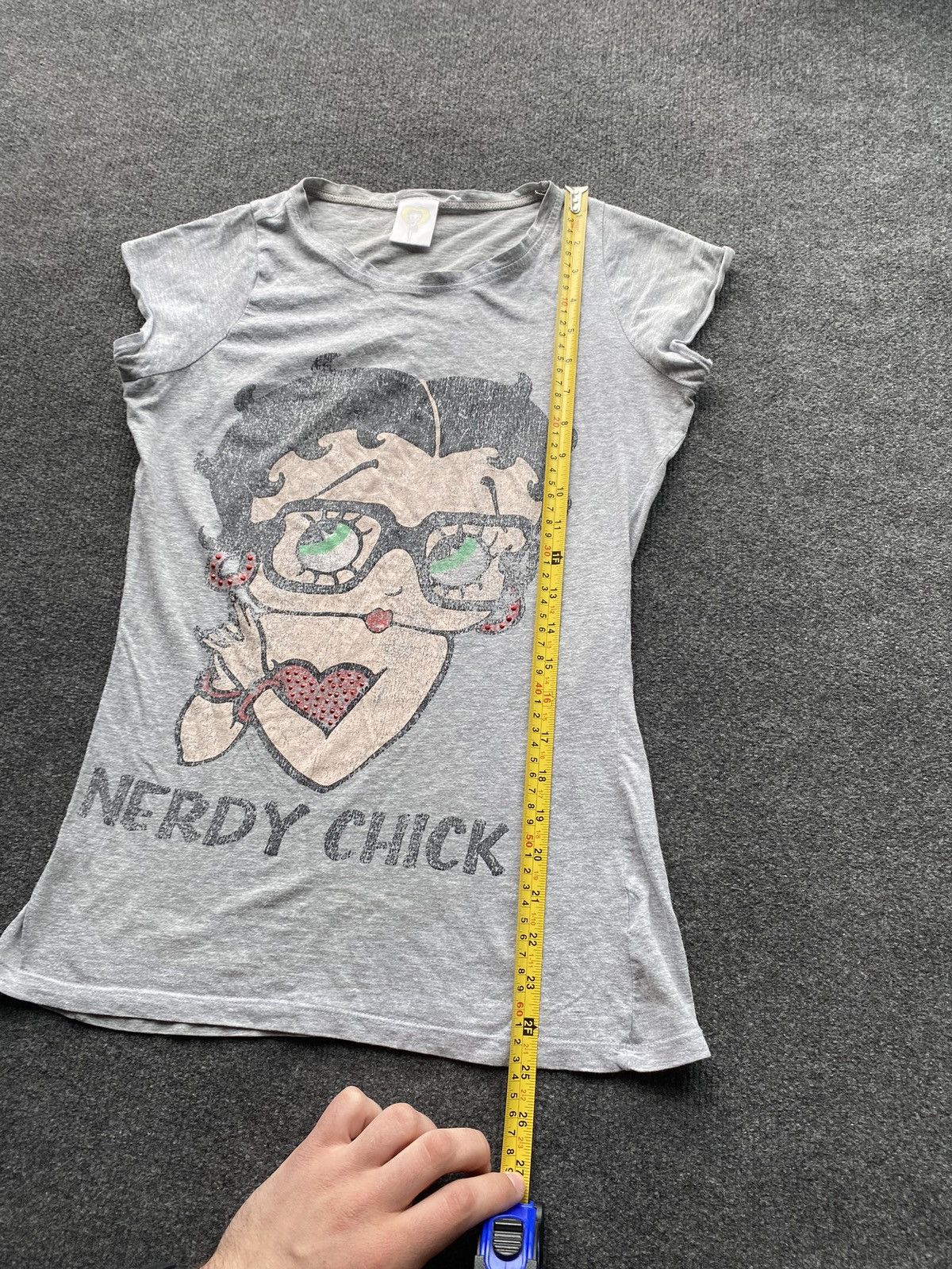 Other 🔥2011 Beauty Boop Nerdy Chic Sexy top grey Size M / US 6-8 / IT 42-44 - 5 Thumbnail