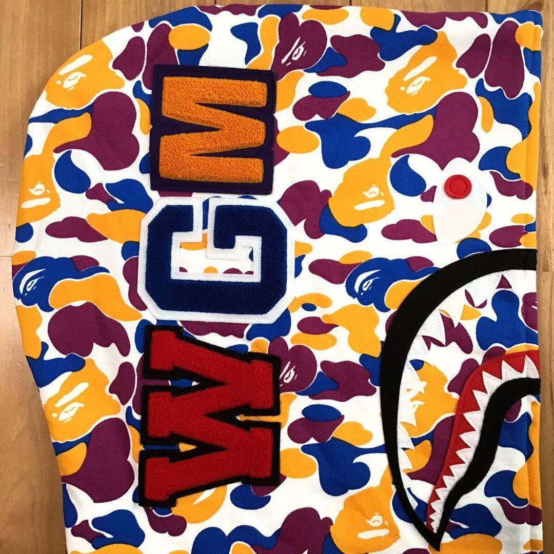 Bape 2023 🔥LA STORE CAMO🔥 shark full zip hoodie BAPE APE Size US XXL / EU 58 / 5 - 4 Thumbnail