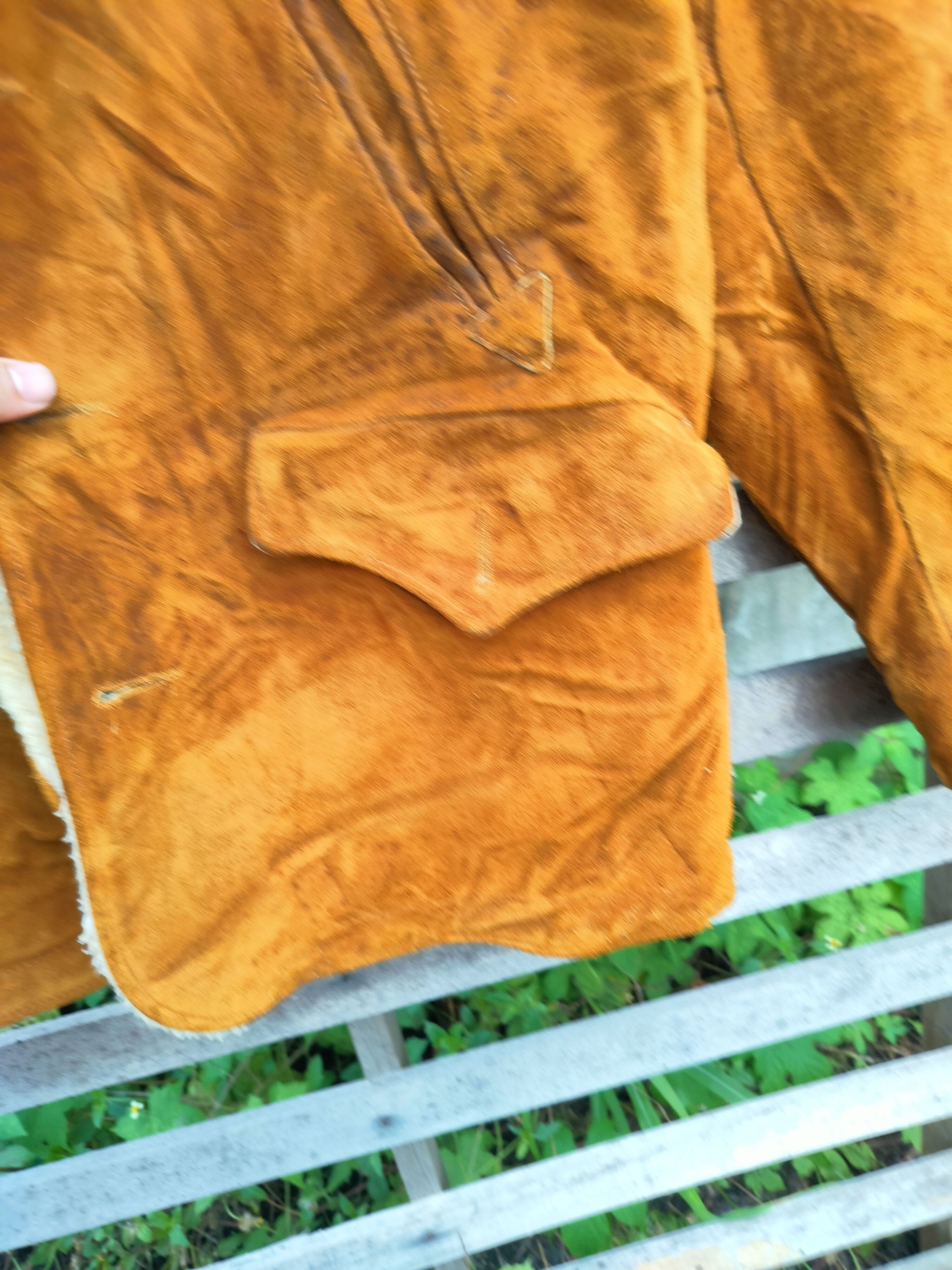 Schott SCHOTT WESTERN SHERPA LEATHER JACKET Size US L / EU 52-54 / 3 - 10 Thumbnail