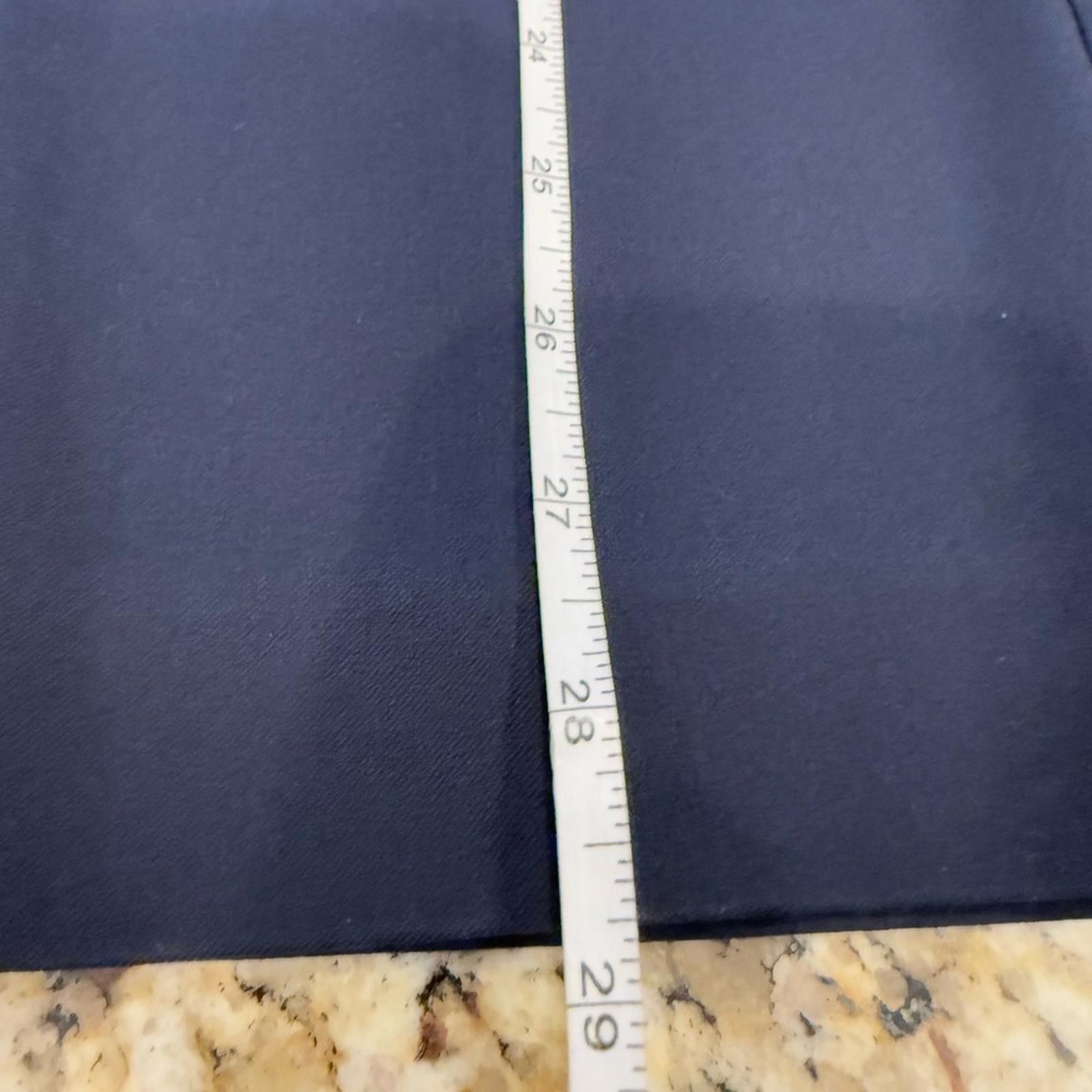 Ann Taylor Ann Taylor dark navy blue ankle trousers SZ 10 Size 32" / US 10 / IT 46 - 9 Thumbnail