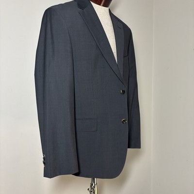 Hugo Boss Hugo Boss Gray Suit 40R Paolini Movio Wool Blazer Dress Pant Size 40R - 8 Thumbnail