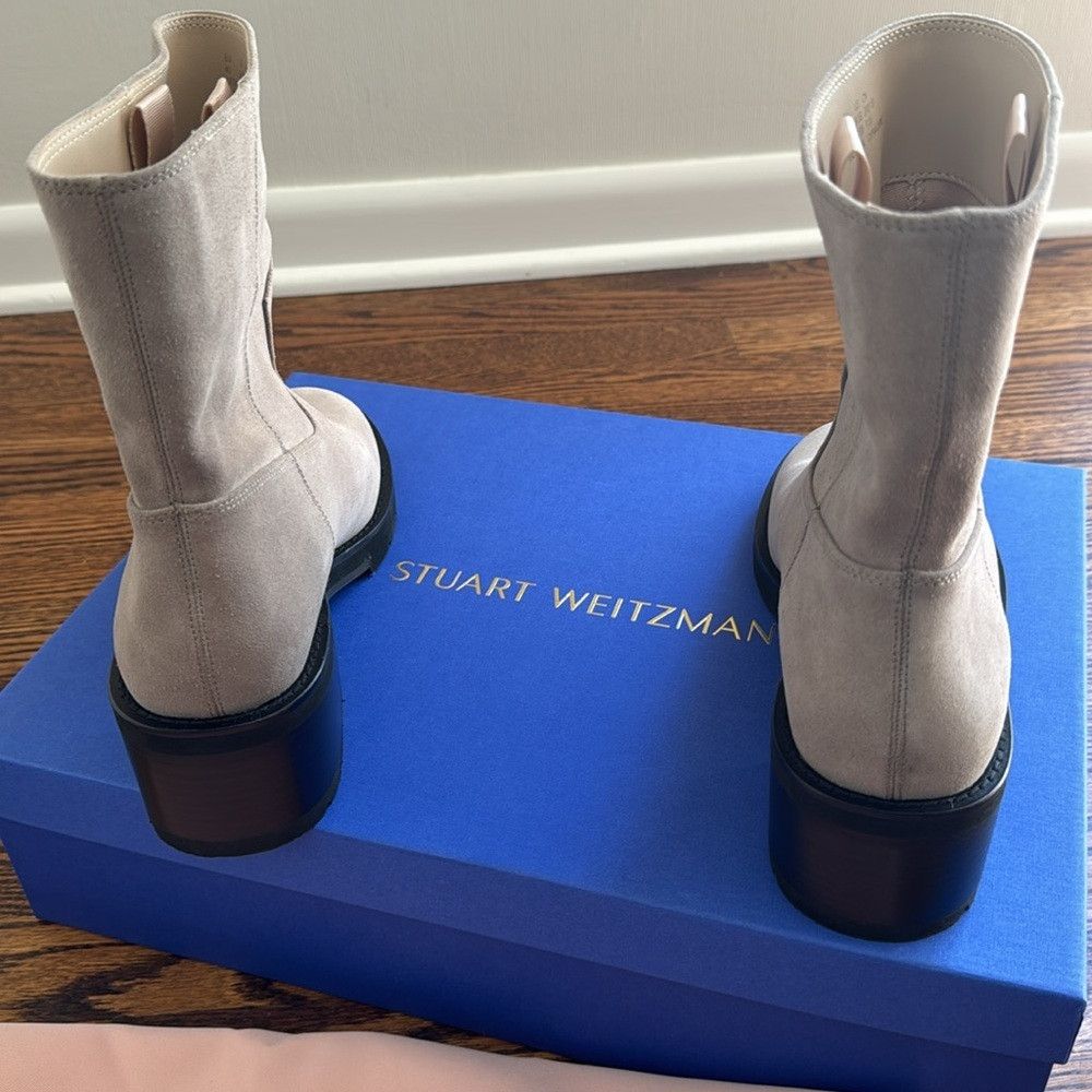 Stuart Weitzman Stuart Weitzman Boulevard Suede Pull On Bootie. New, in box Size US 9.5 / IT 39.5 - 4 Thumbnail