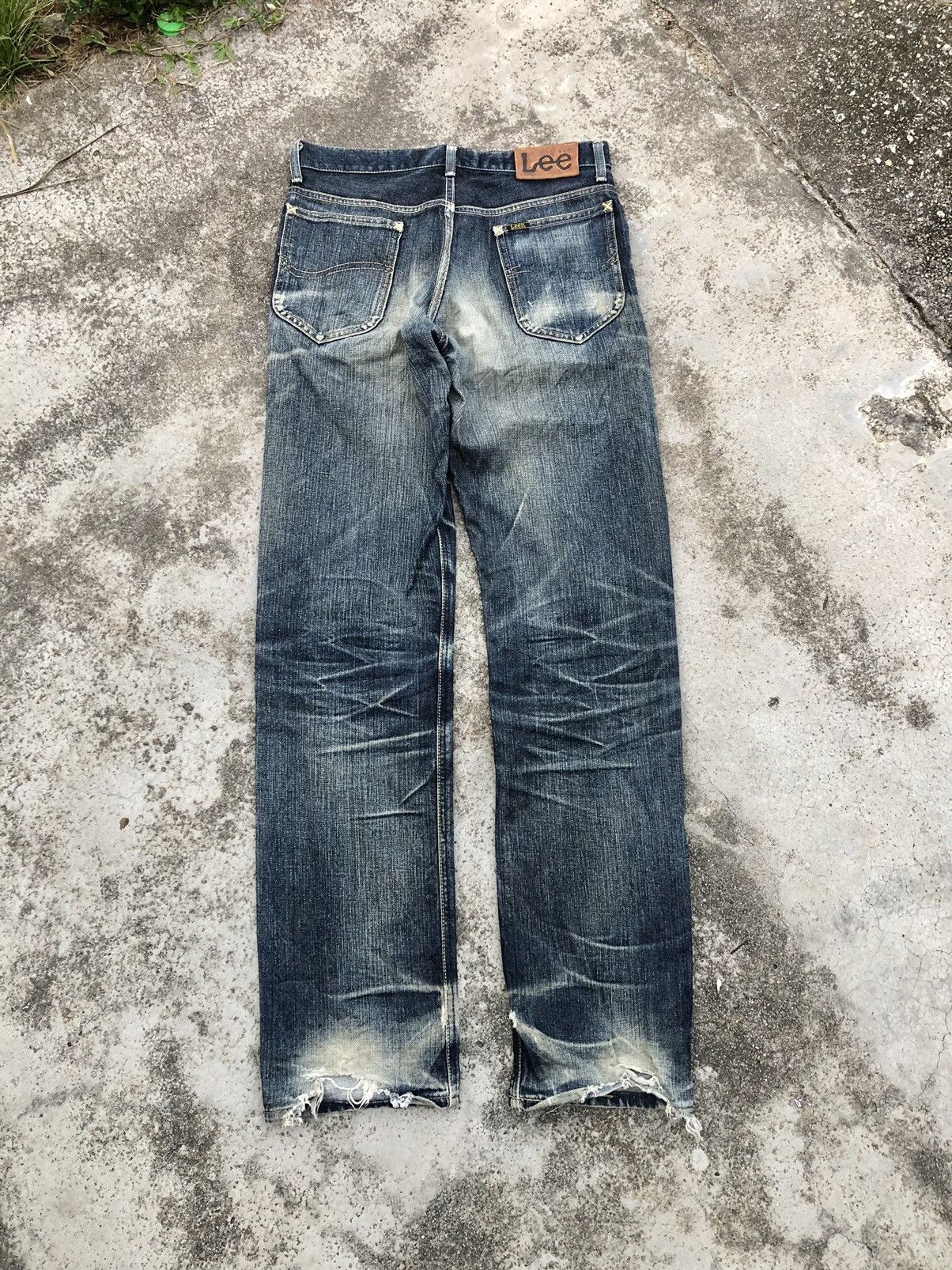 Lee VINTAGE LEE 101Z DISTRESSED DENIM Size US 30 / EU 46 - 7 Thumbnail