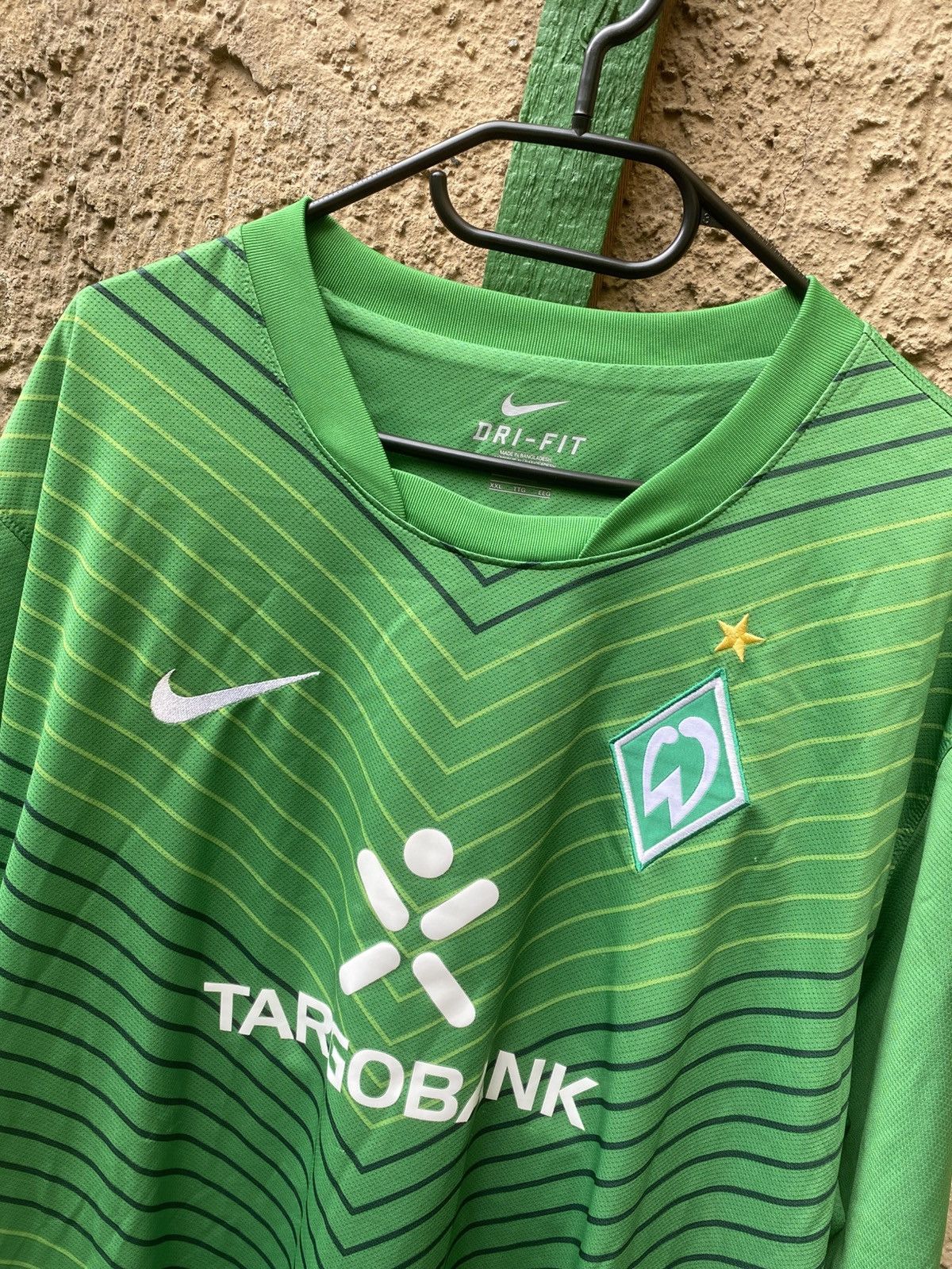 Nike Werder Bremen 2011 2012 Soccer Football Jersey PSG Milan Size US XXL / EU 58 / 5 - 2 Thumbnail