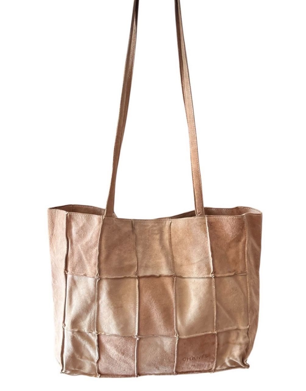 Chanel Vintage Chanel Suede Leather Tote Bag Size ONE SIZE - 6 Thumbnail