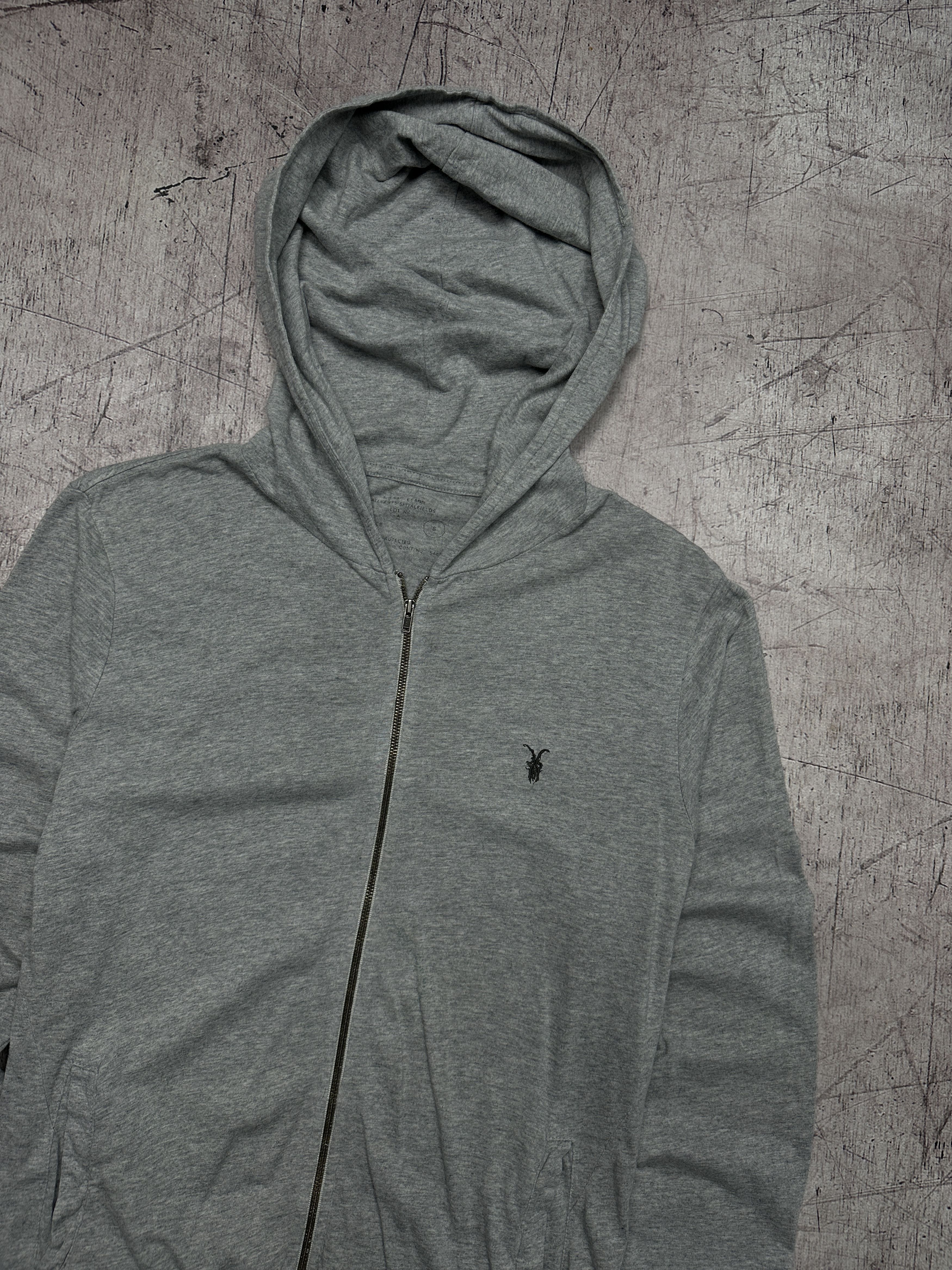 Allsaints Allsaints Mens Bone Full Zip Hoodie Size US S / EU 44-46 / 1 - 2 Thumbnail