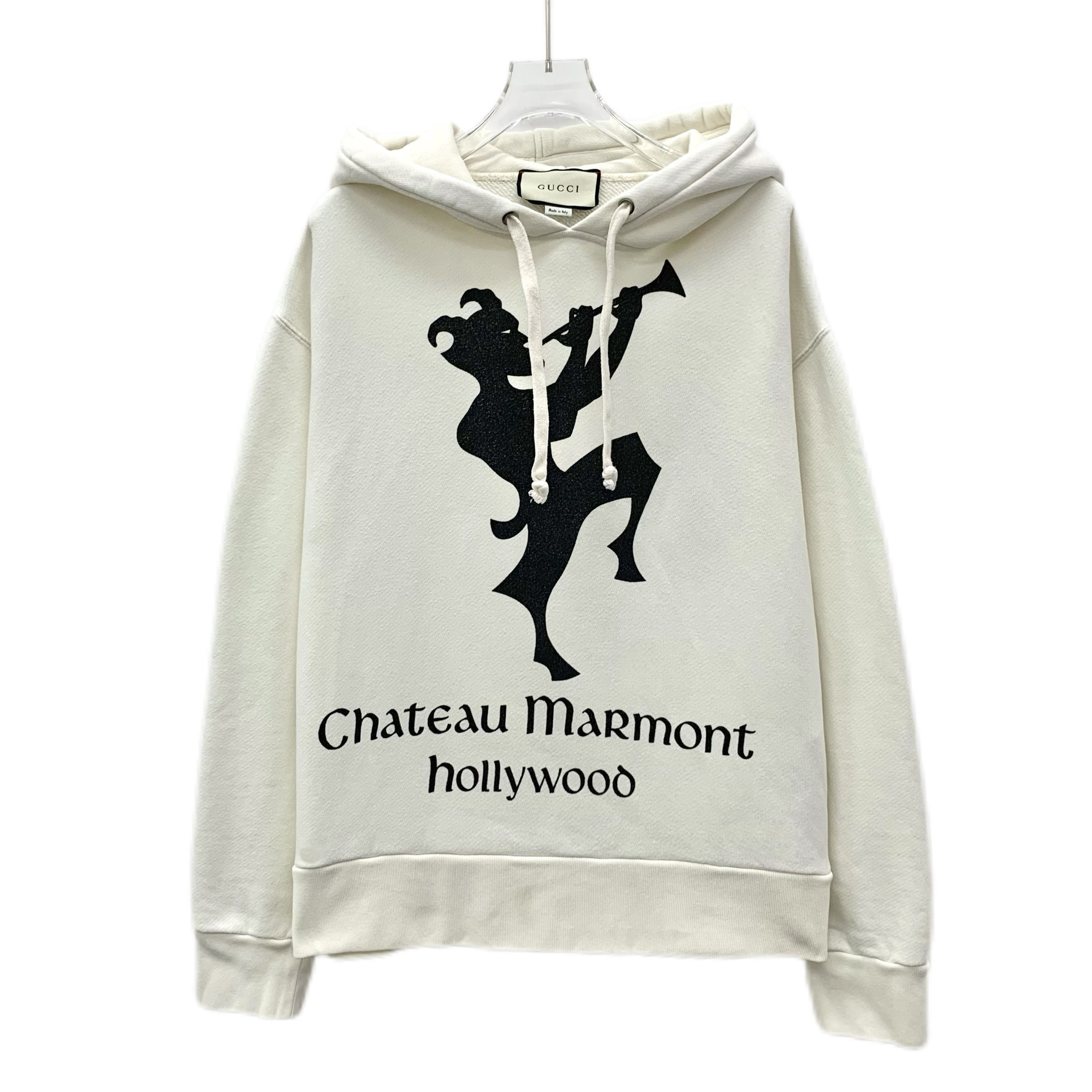 Gucci Gucci Beige Flute Player Floral Hoodie (Size XS) Size XS / US 0-2 / IT 36-38 - 1 Thumbnail