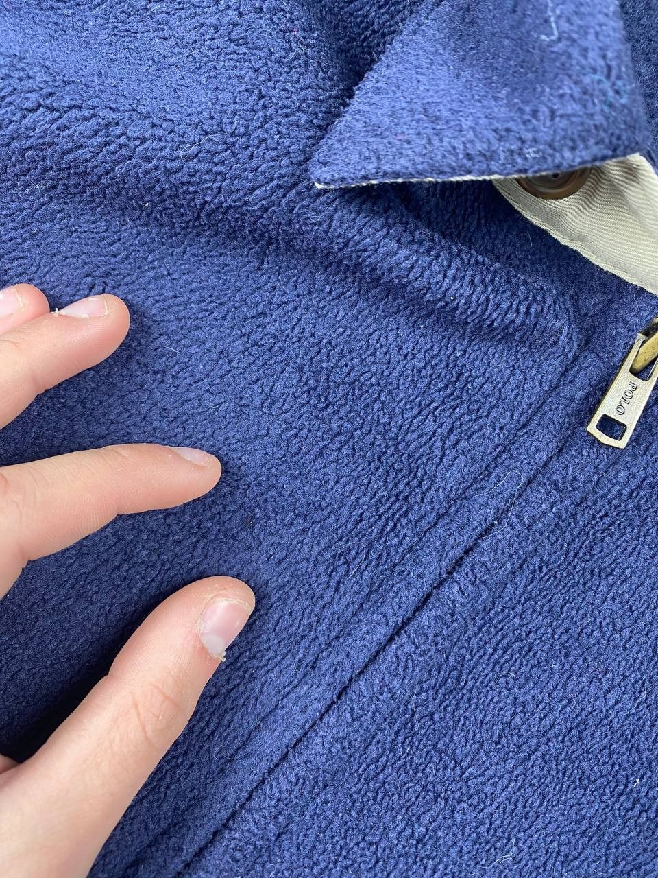 Polo Ralph Lauren Vintage Polo Ralph Lauren Fleece Bomber Jacket 90s Men Size US XL / EU 56 / 4 - 9 Thumbnail