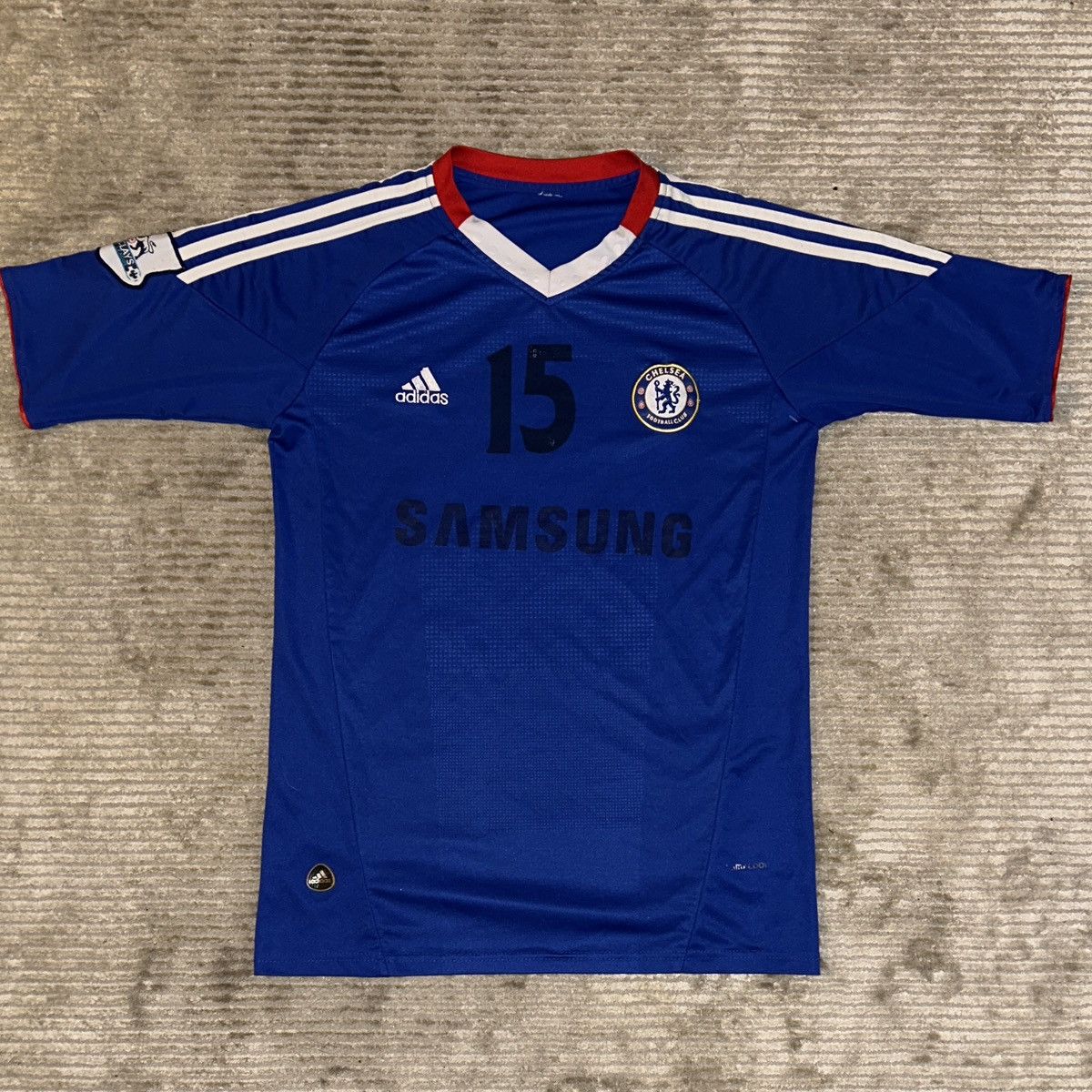 Adidas Vintage 2008/09 Chelsea FC Malouda #15 Home Jersey – Adida Size US S / EU 44-46 / 1 - 1 Thumbnail