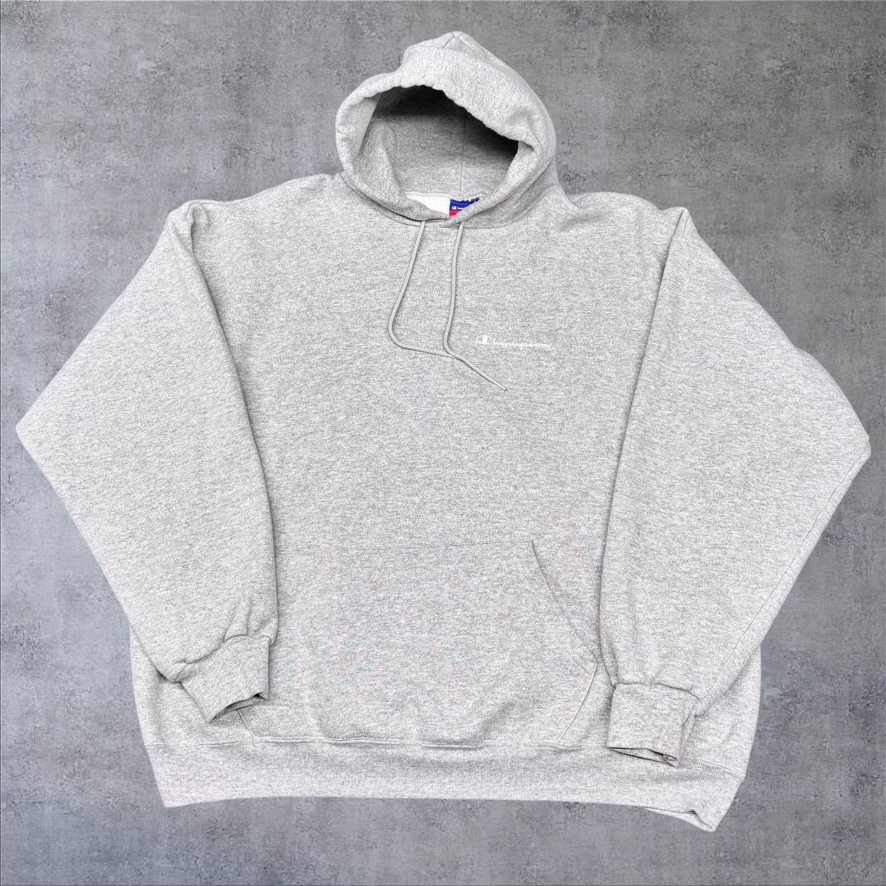 Champion × Vintage Vintage Gray Champion Hoodie Size US XXL / EU 58 / 5 - 1 Thumbnail