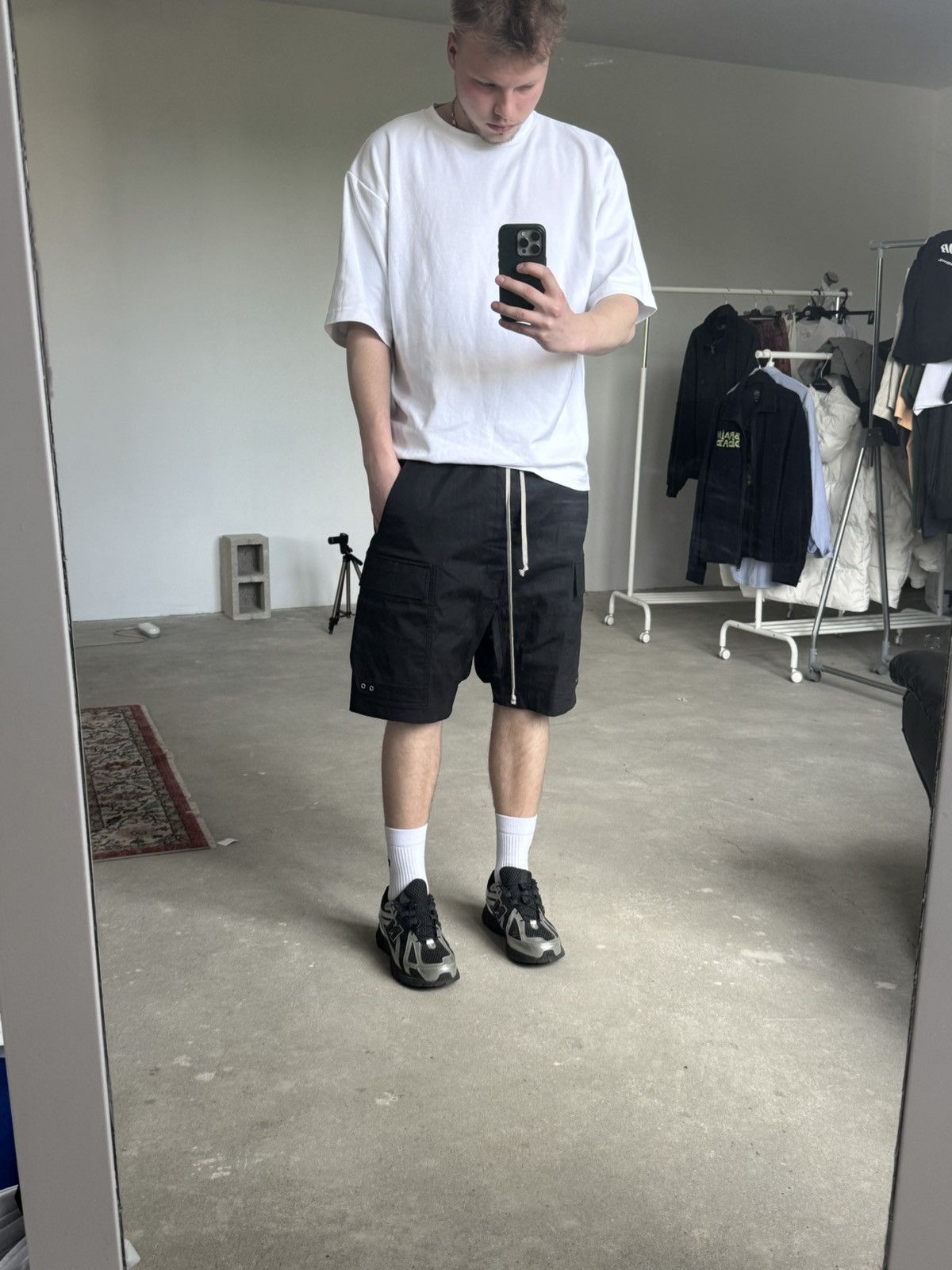 Rick Owens New Rick Owens Cargo Shorts Cropped Size US 32 / EU 48 - 12 Thumbnail
