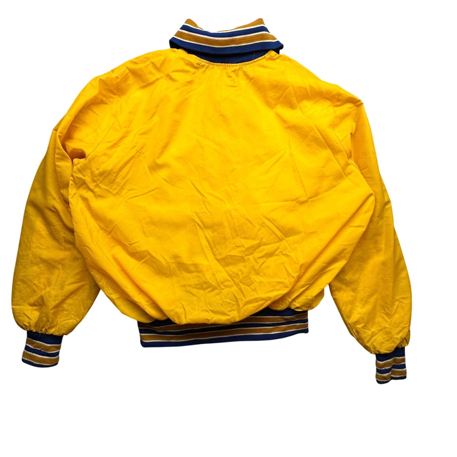 Other Vintage 80s Leader Sportswear Varsity Jacket Mens XXL Yellow Size US XXL / EU 58 / 5 - 2 Thumbnail