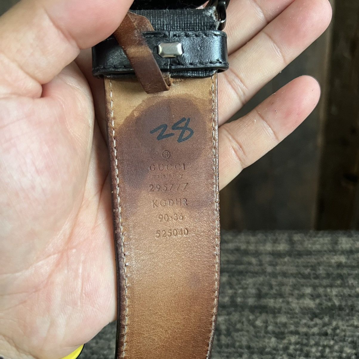 Gucci Gucci Interlocking belt 295777 Size ONE SIZE - 2 Thumbnail