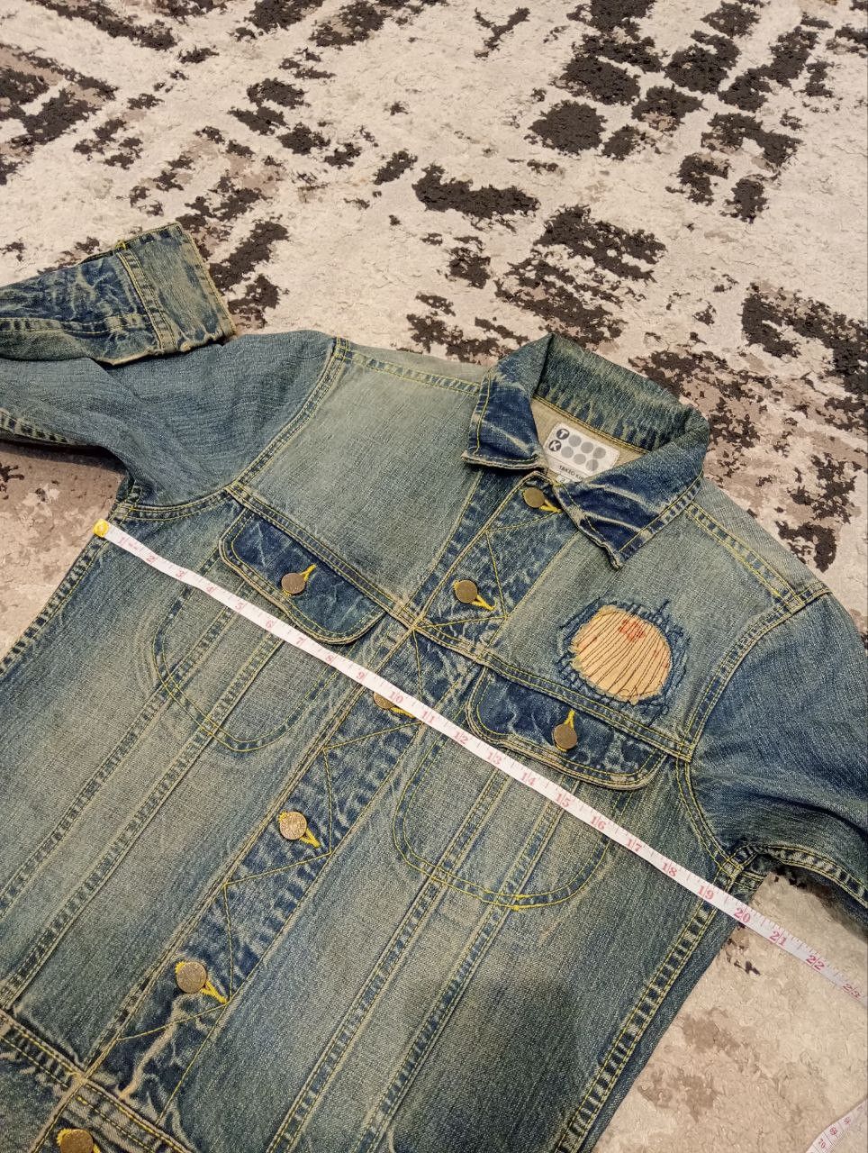 Takeo Kikuchi TAKEO KIKUCHI JAPAN PATCHWORK BLUE DENIM JACKET Size US M / EU 48-50 / 2 - 17 Thumbnail