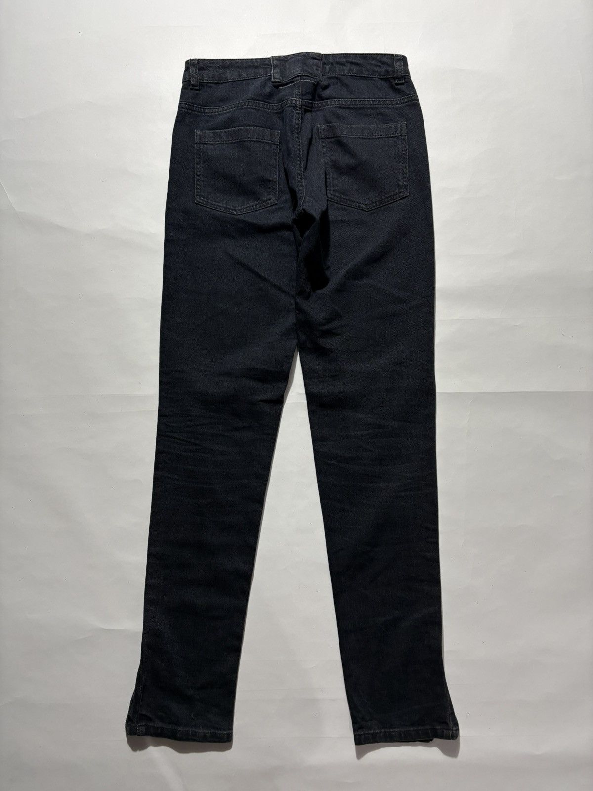 MM6 MM6 MAISON MARGIELA 2010 ANKLE ZIP DISTRESSED JEANS Size 28" / US 6 / IT 42 - 2 Thumbnail
