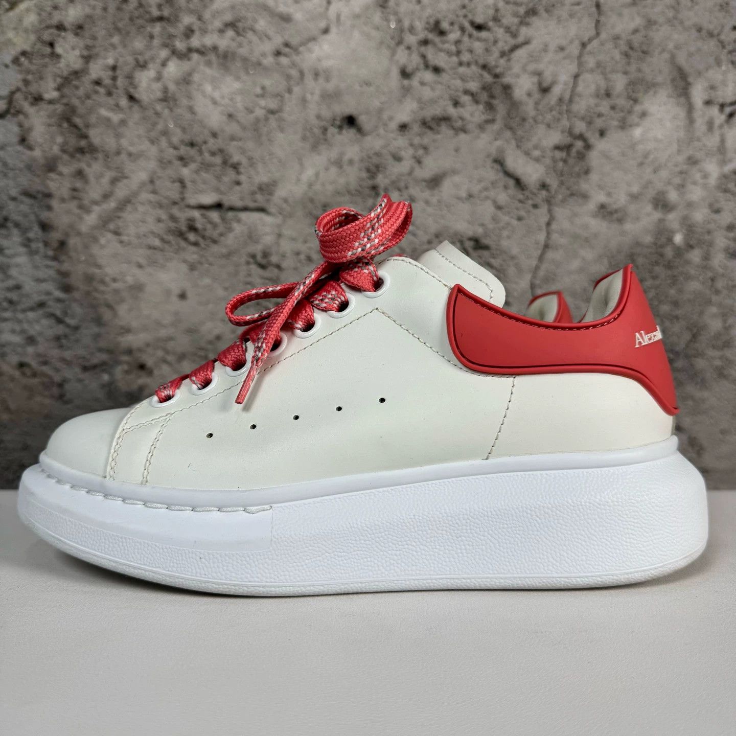 Alexander McQueen Alexander McQueen White Sneaker Women 36 99 New Size US 5.5 / IT 35.5 - 3 Thumbnail