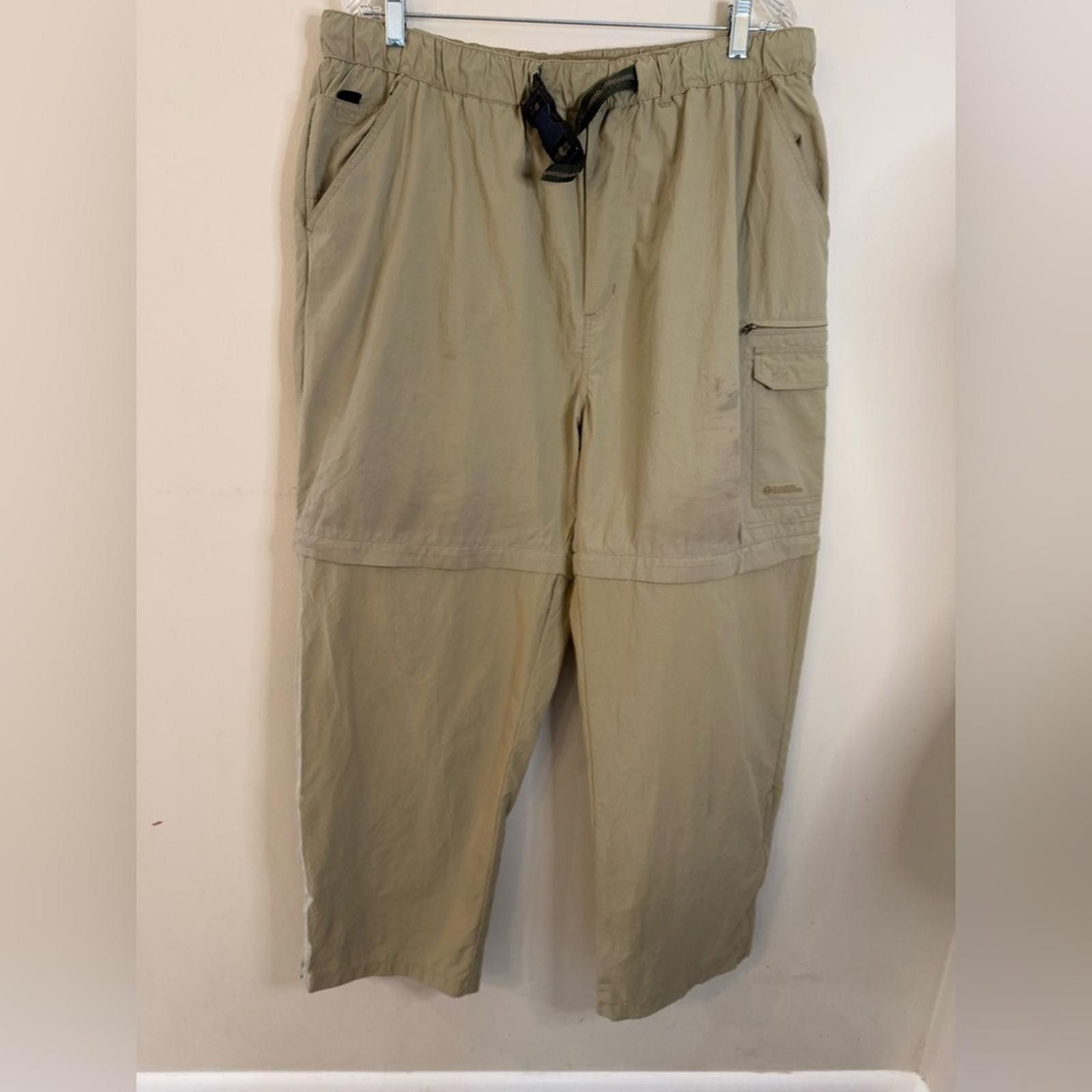 Other Gander Mountain khaki cargo pants FLAWED stains 42”x30” Size US 42 / EU 58 - 1 Thumbnail