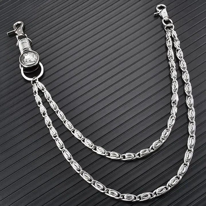 Jewelry Trousers Jean Wallet Chain Size ONE SIZE - 1 Thumbnail