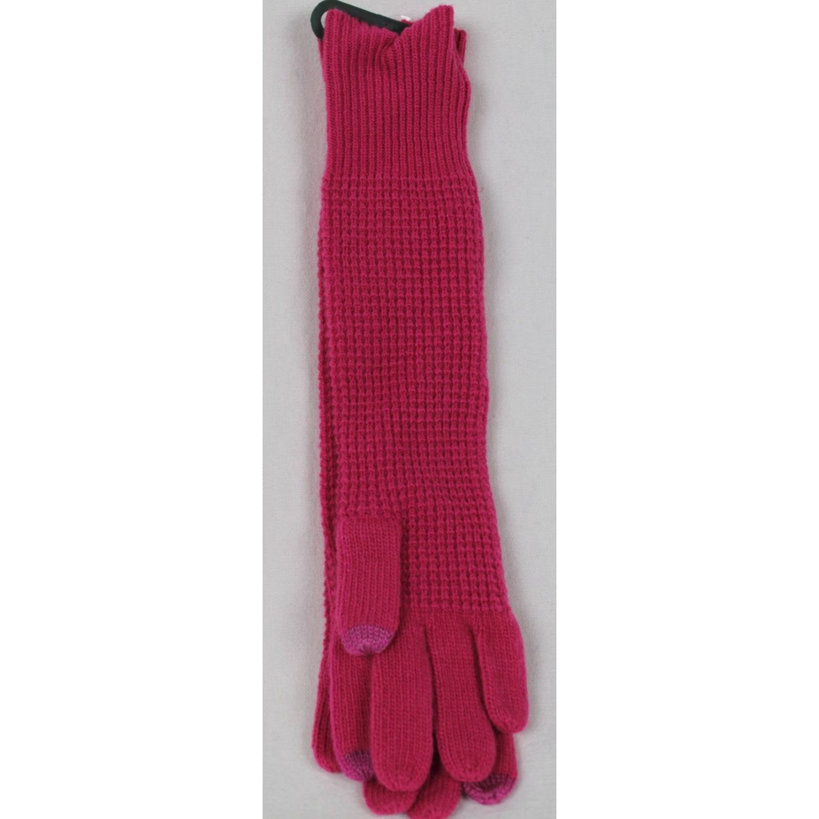 Vintage LAUREN RALPH LAUREN PINK WOOL TOUCH GLOVES NWT WOMEN ONE SIZE Wool Blend Pink Glove Touch Screen 90s? Size ONE SIZE - 2 Thumbnail