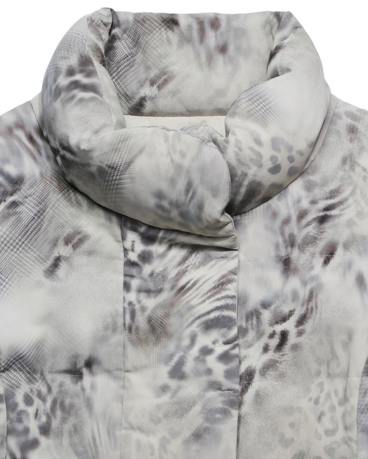 Japanese Brand 2000S PRIVERITE LEOPARD PRINT PUFFER COAT Size US L / EU 52-54 / 3 - 3 Thumbnail