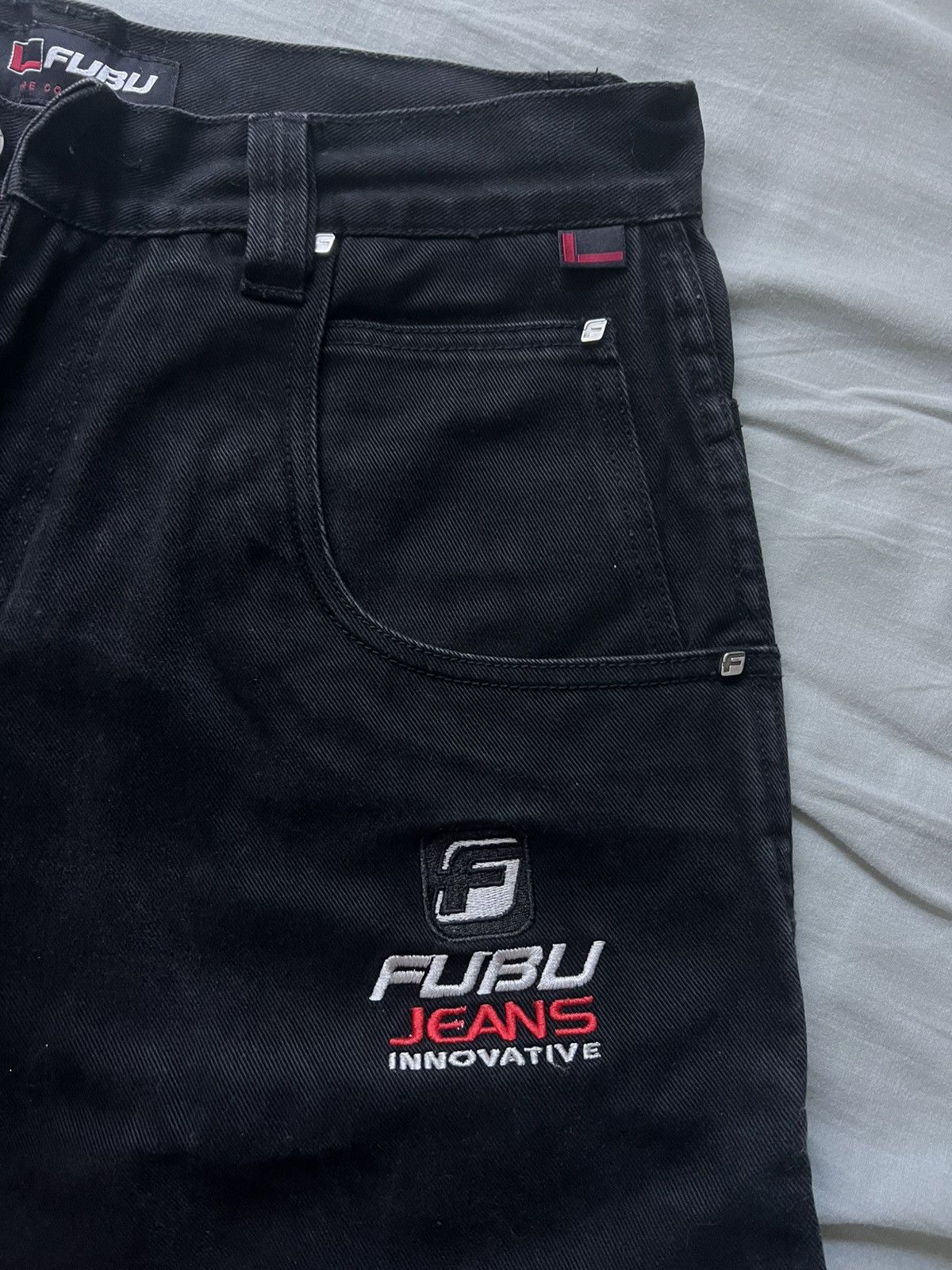Fubu × Vintage FUBU Cargo shorts vintage oldschool 00s Size US 34 / EU 50 - 9 Thumbnail