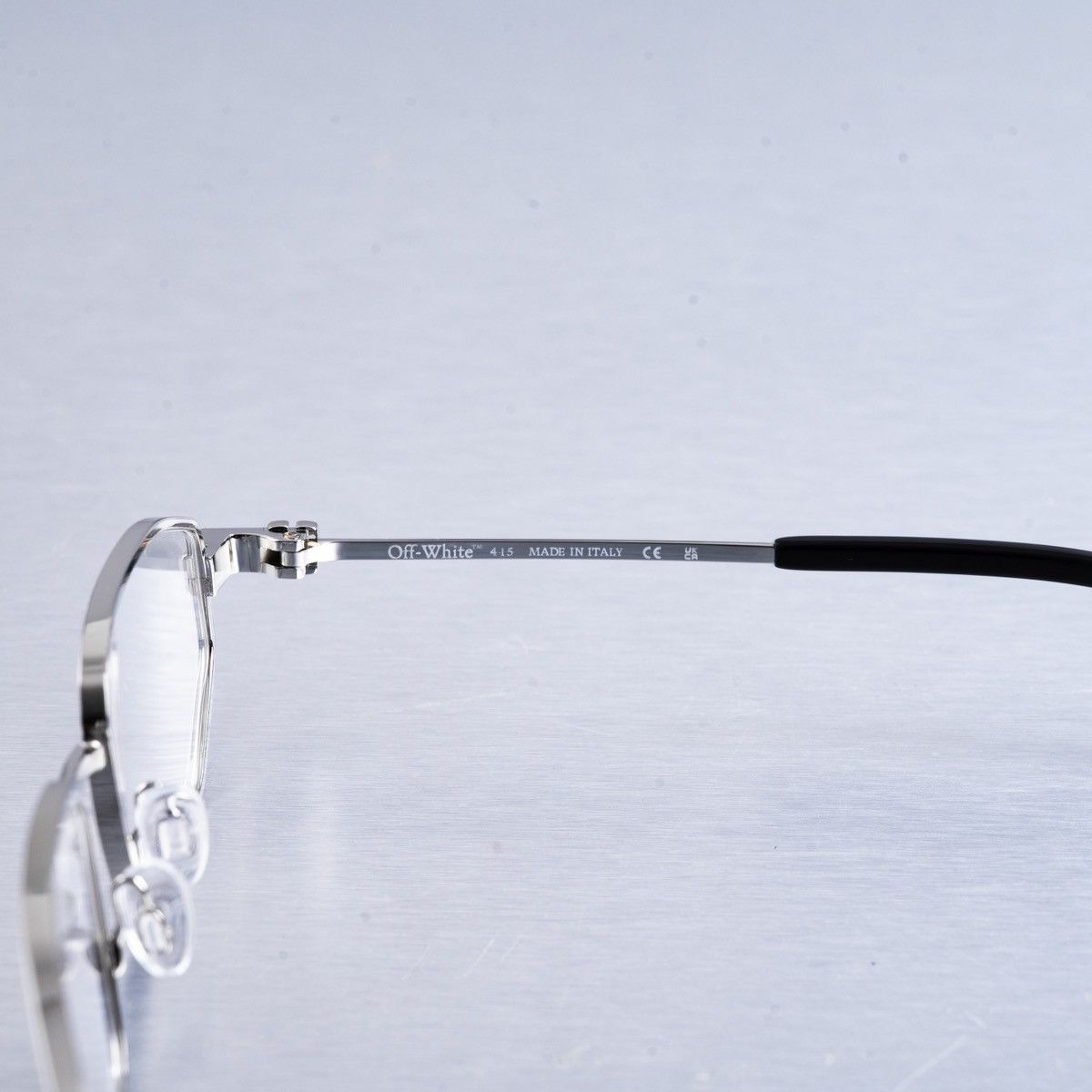 Off-White OFF WHITE STYLE 89 SILVER GLASSES Size ONE SIZE - 4 Thumbnail