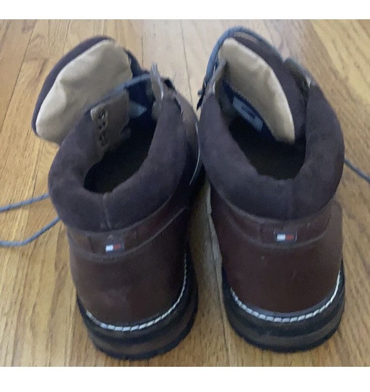 Tommy Hilfiger Tommy Hilfiger Alpine D-Ring Leather Hiking Boots 9 Size US 9 / EU 42 - 2 Thumbnail