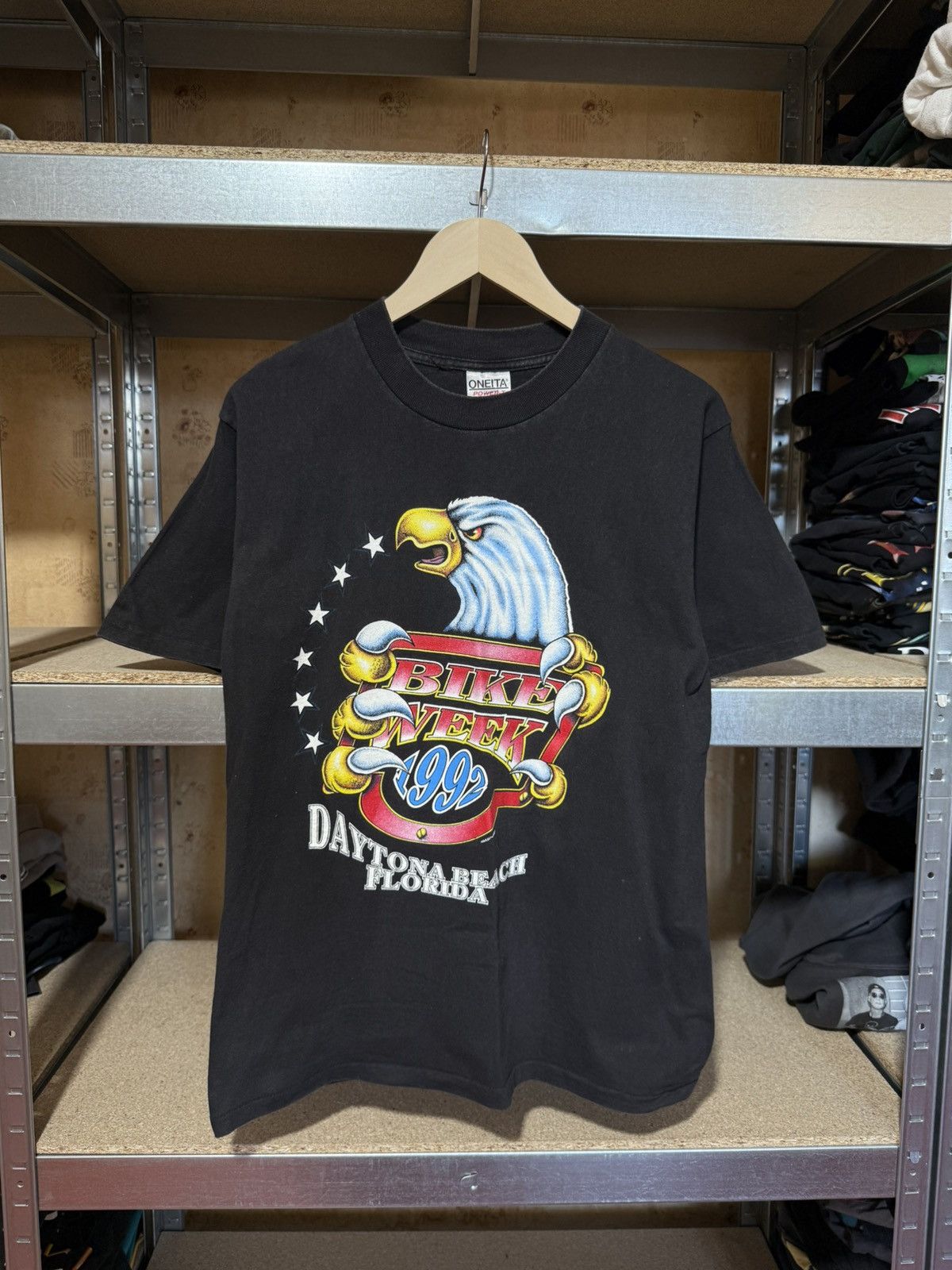 Harley Davidson × Vintage Vintage Bike Week Daytona Beach Florida 1992 Retro T-Shirt Size US S / EU 44-46 / 1 - 1 Thumbnail