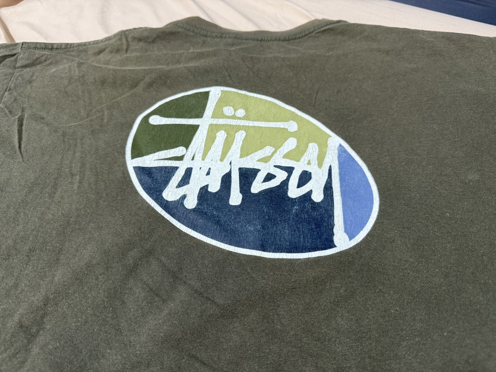 Stussy × Vintage Vintage 90s Made in USA Stussy T-Shirt Size US L / EU 52-54 / 3 - 6 Thumbnail