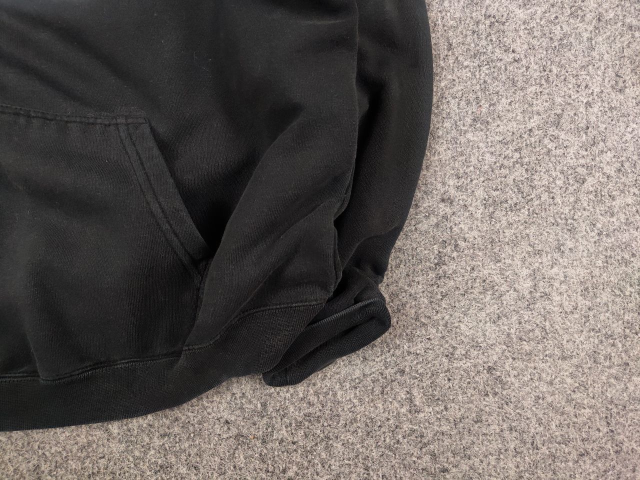 Japanese Brand Vintage 90's Zero Logo skateboards Distressed Faded Hoodie Size US XS / EU 42 / 0 - 6 Thumbnail