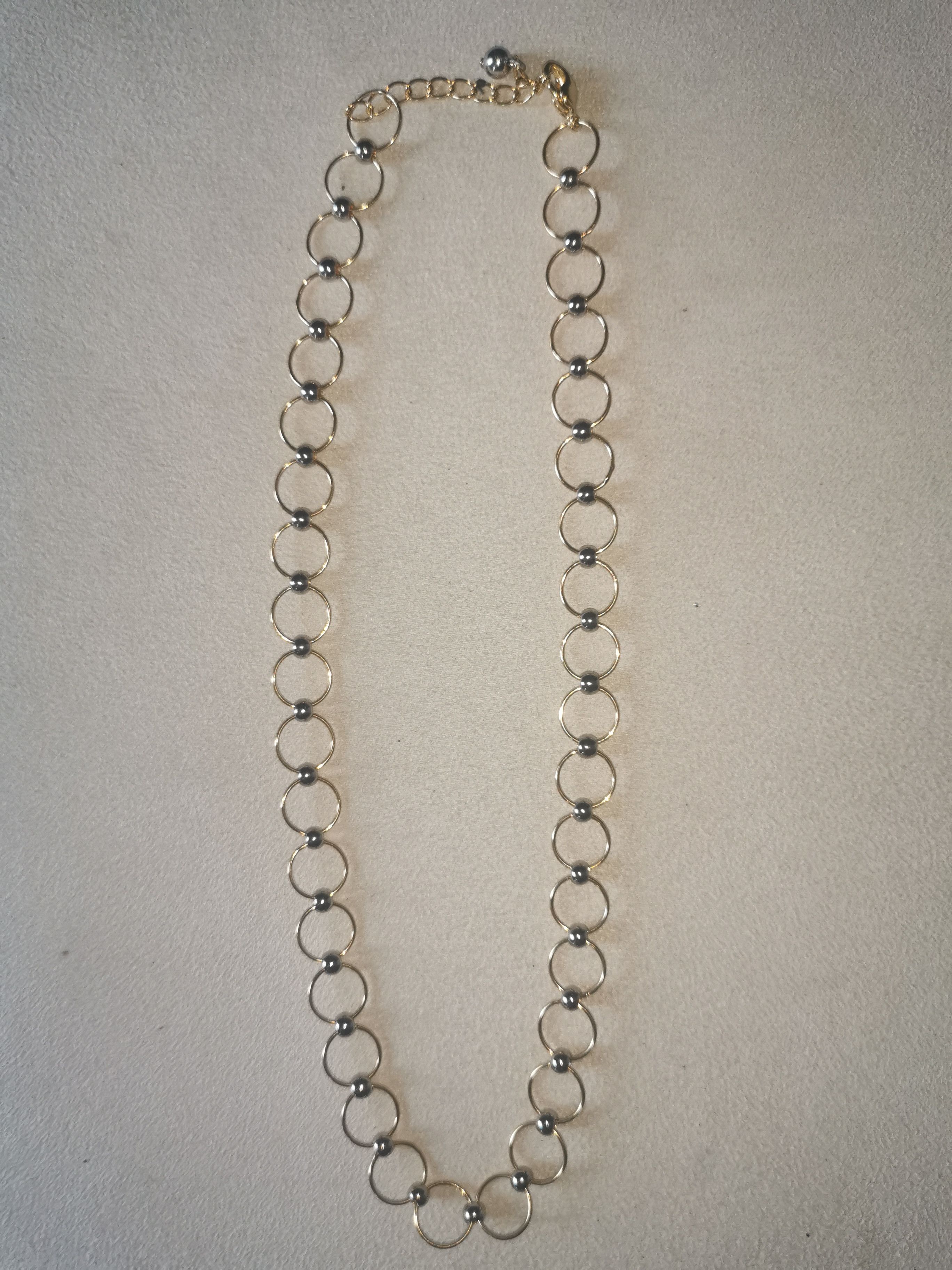 Vintage Gold circle necklace Size ONE SIZE - 1 Thumbnail