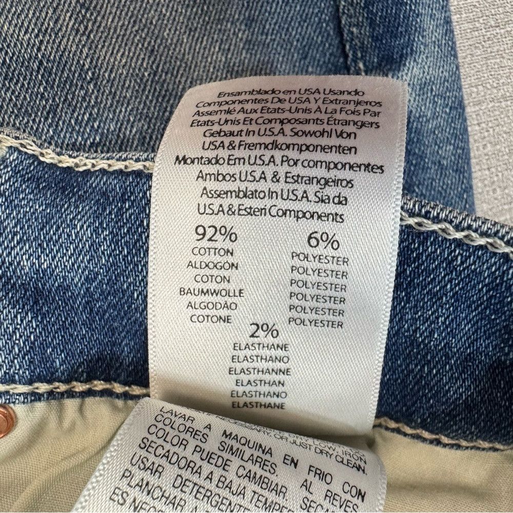 MOTHER MOTHER Stunner Zip Ankle Step Fray in Good Girls Do Jeans S Size 27" / US 4 / IT 40 - 9 Thumbnail