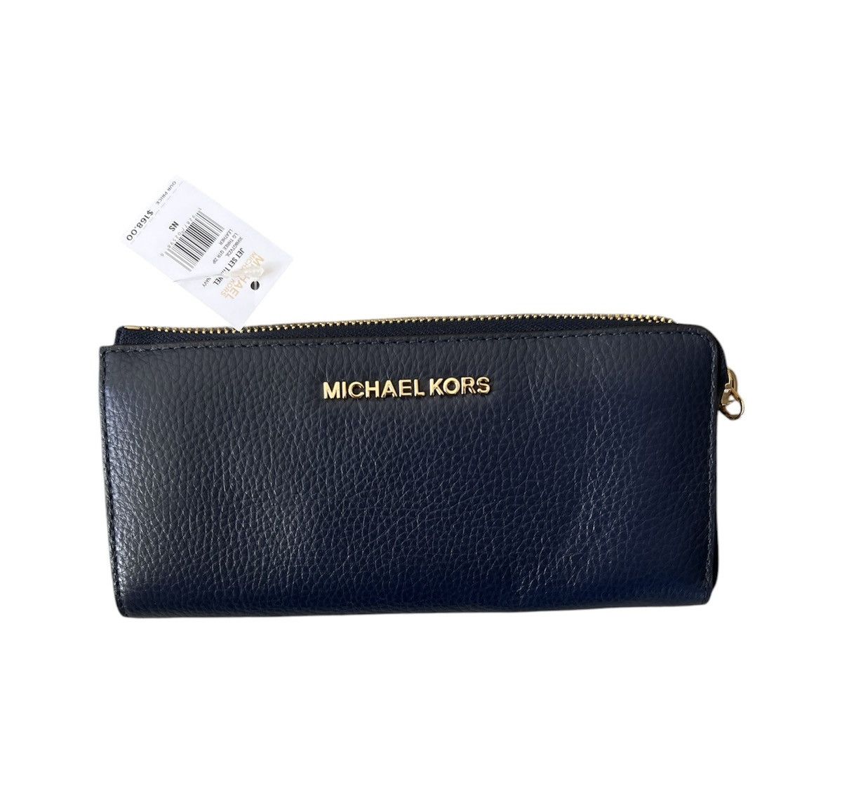 Michael Kors Michael Kors Navy Jet Set Travel 3/4 Zip Wallet Size ONE SIZE - 1 Thumbnail