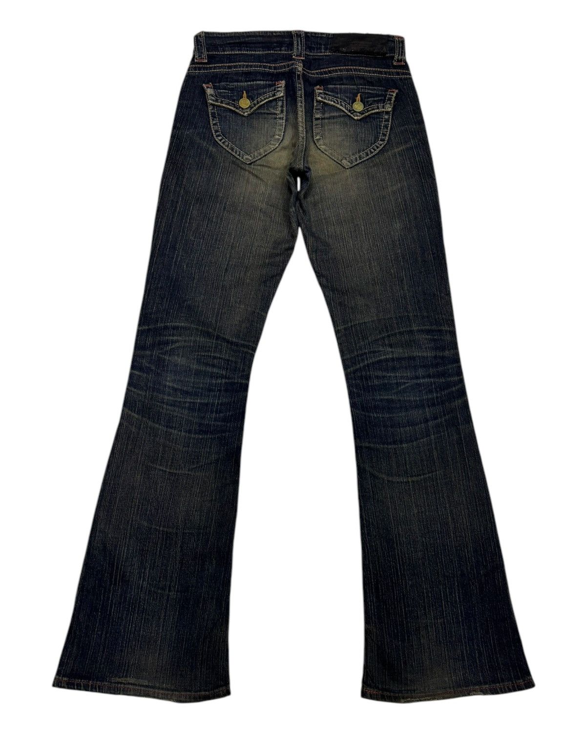 Edwin Flare Jeans C-SEVENTEEN Dark Denim Jean Bootcut Size 29" - 2 Thumbnail