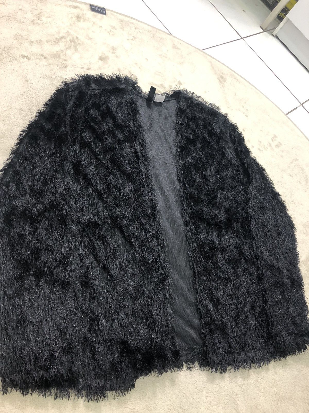 14th Addiction × If Six Was Nine × Le Grande Bleu (L.G.B.) Vintage Divided Mohair Jacket Size S / US 4 / IT 40 - 4 Thumbnail