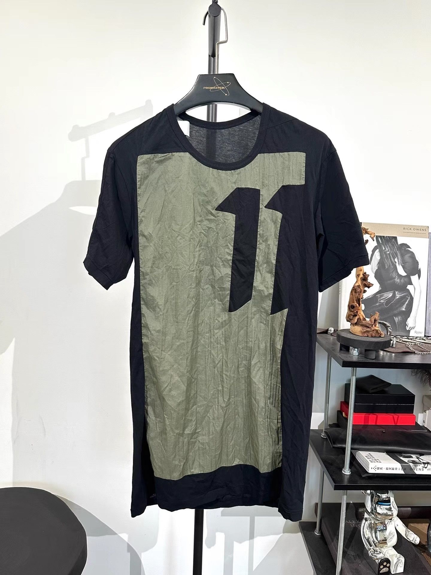 11 By Boris Bidjan Saberi Boris Bidjan Saberi 11by bbs Nylon Spliced Basic T-shirt K35 Size US S / EU 44-46 / 1 - 1 Thumbnail
