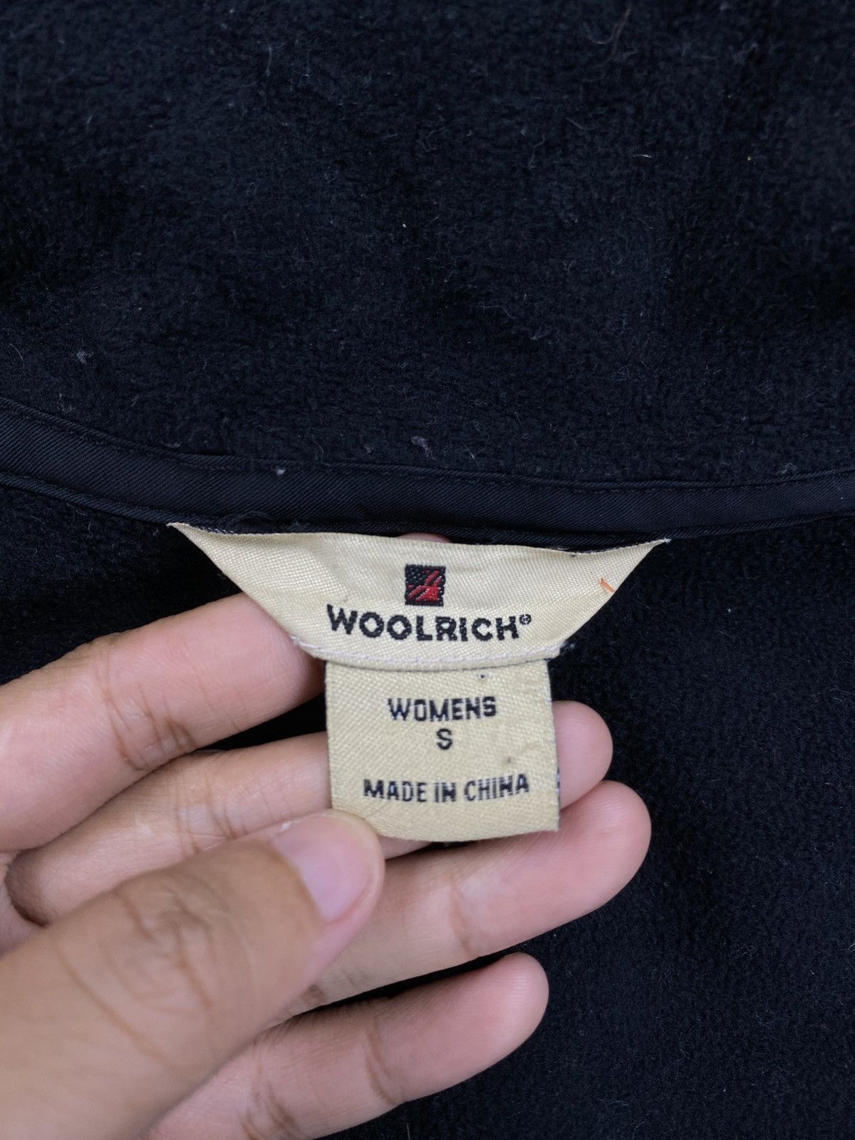 Japanese Brand × Vintage × Woolrich Woolen Mills Vintage 90s Woolrich Zipper Fleece Jacket Size S / US 4 / IT 40 - 7 Thumbnail