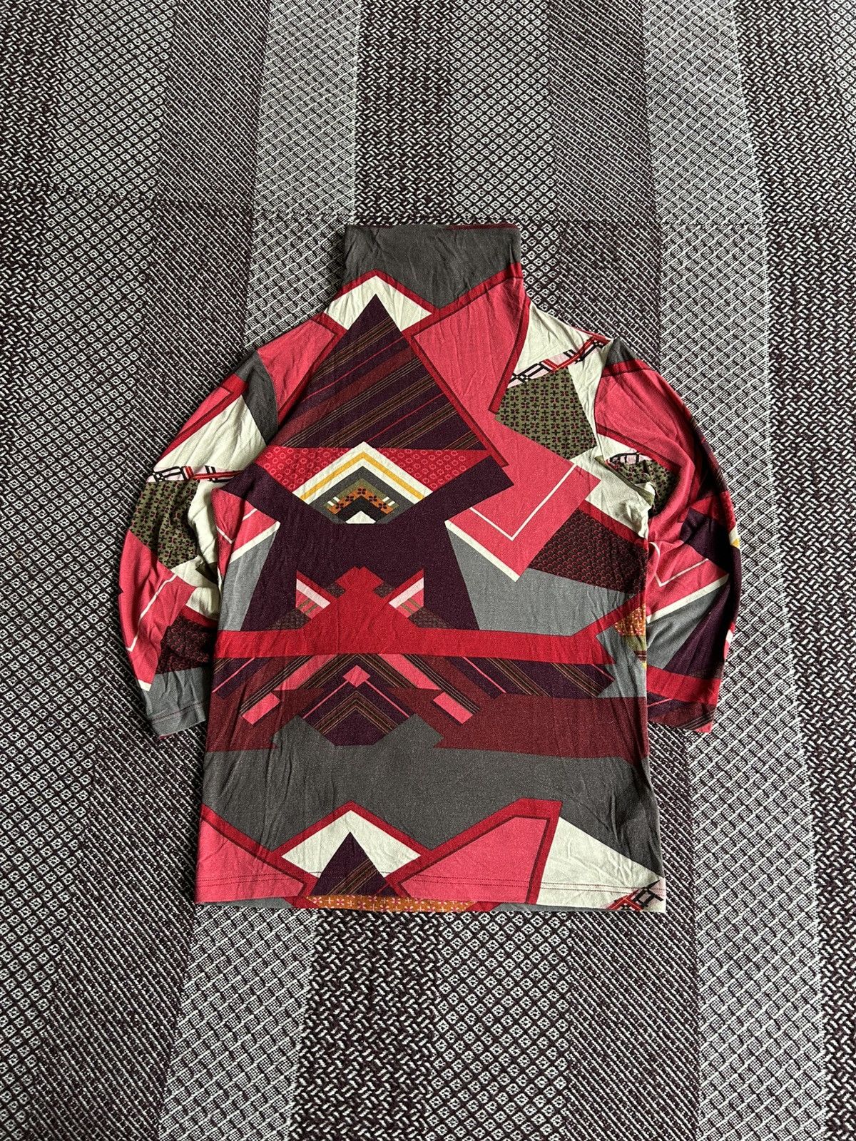 Kenzo Vintage Kenzo Multicolour Long Sleeve T-shirt Luxury Size S Size S / US 4 / IT 40 - 1 Thumbnail